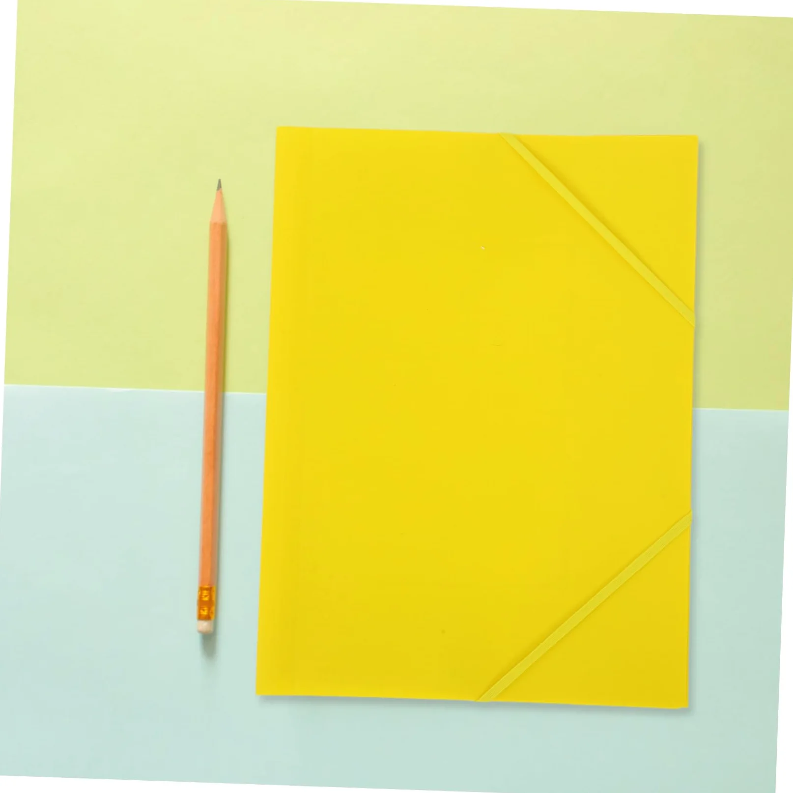 Cartella Documenti A4 Gialla in Plastica 10 Pezzi con Elastico | Tre Lembi, Scomparti Interni, Scuola e Ufficio, Formato Portatile per Fogli