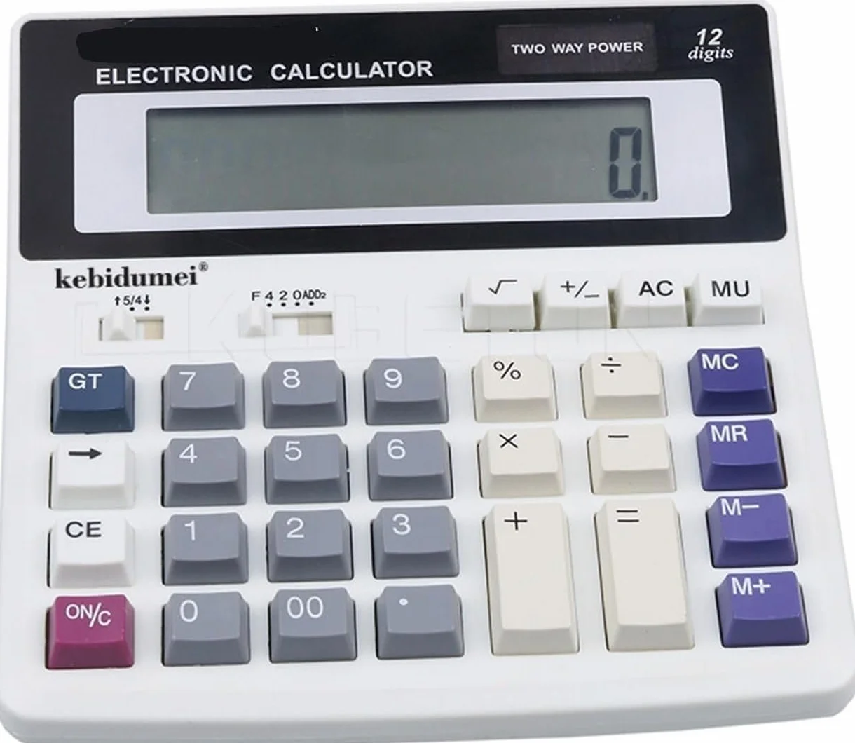 calcolatrice, Grandi tasti for ufficio, grandi for computer, calcolatrice multifunzione for con batteria