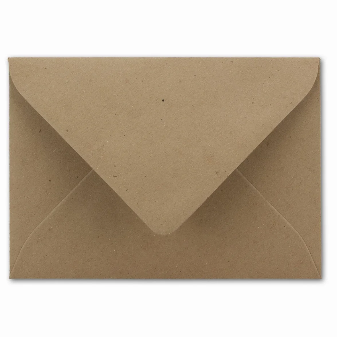 500 buste per lettere in carta kraft riciclata, formato DIN C6, colore: marrone sabbia, con fodera in carta velina bianca, incollaggio a umido, senza finestra, 114 x 162 mm, serie UmWelt