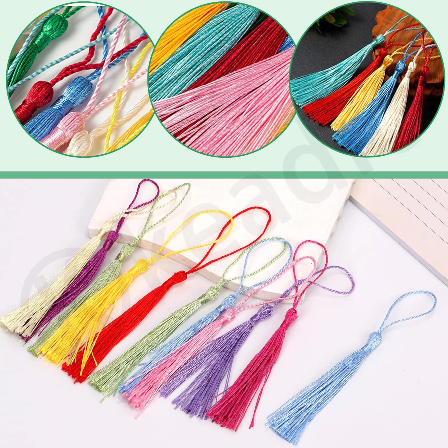 Mini Nappine Multicolore Morbide 13 cm per Creazione Gioielli Fai da Te - 100 Pezzi
