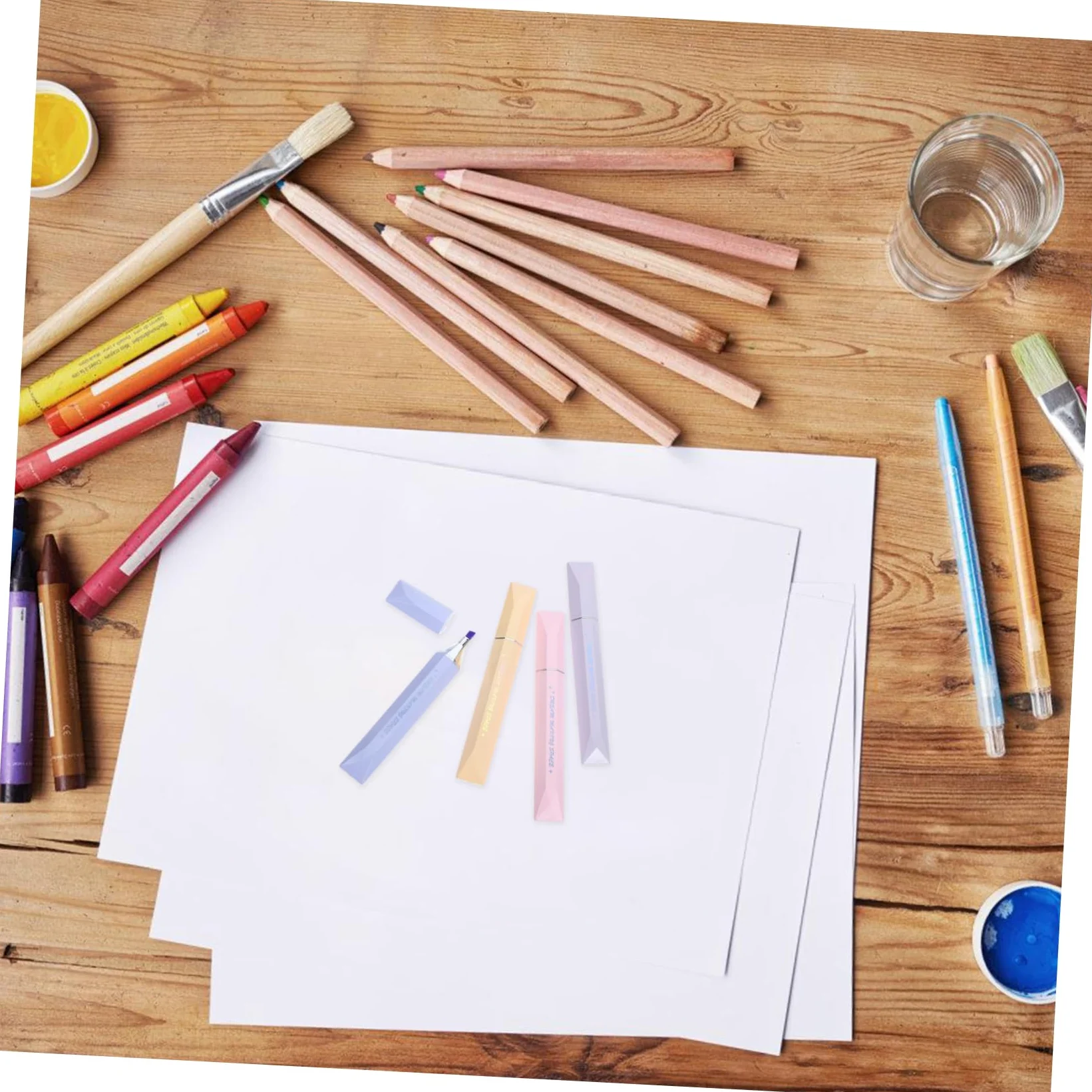 jojofuny 12pezzi Evidenziatori Colorati Punta Per Scuola e Ufficio Per Insegnanti e Studenti Per e Rilettura Dei Libri