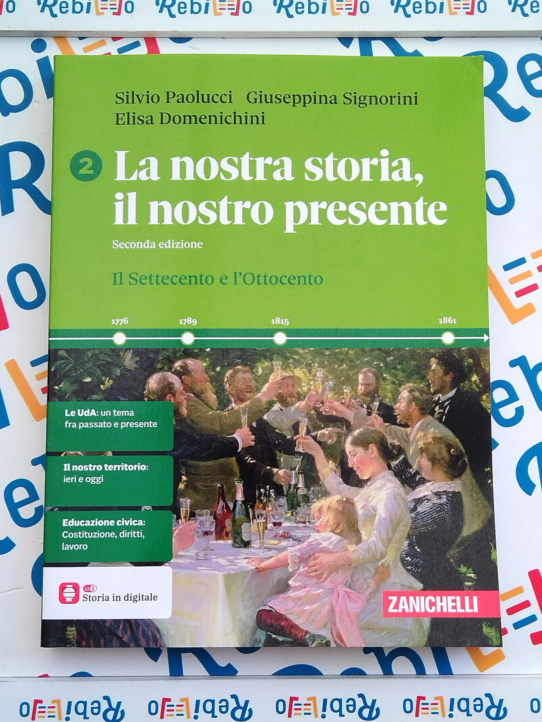 NOSTRA STORIA, IL NOSTRO PRESENTE (LA) 2ED. - VOLUME 2 (LDM) - (9788808364418) + Materiali didattici – Rebillo