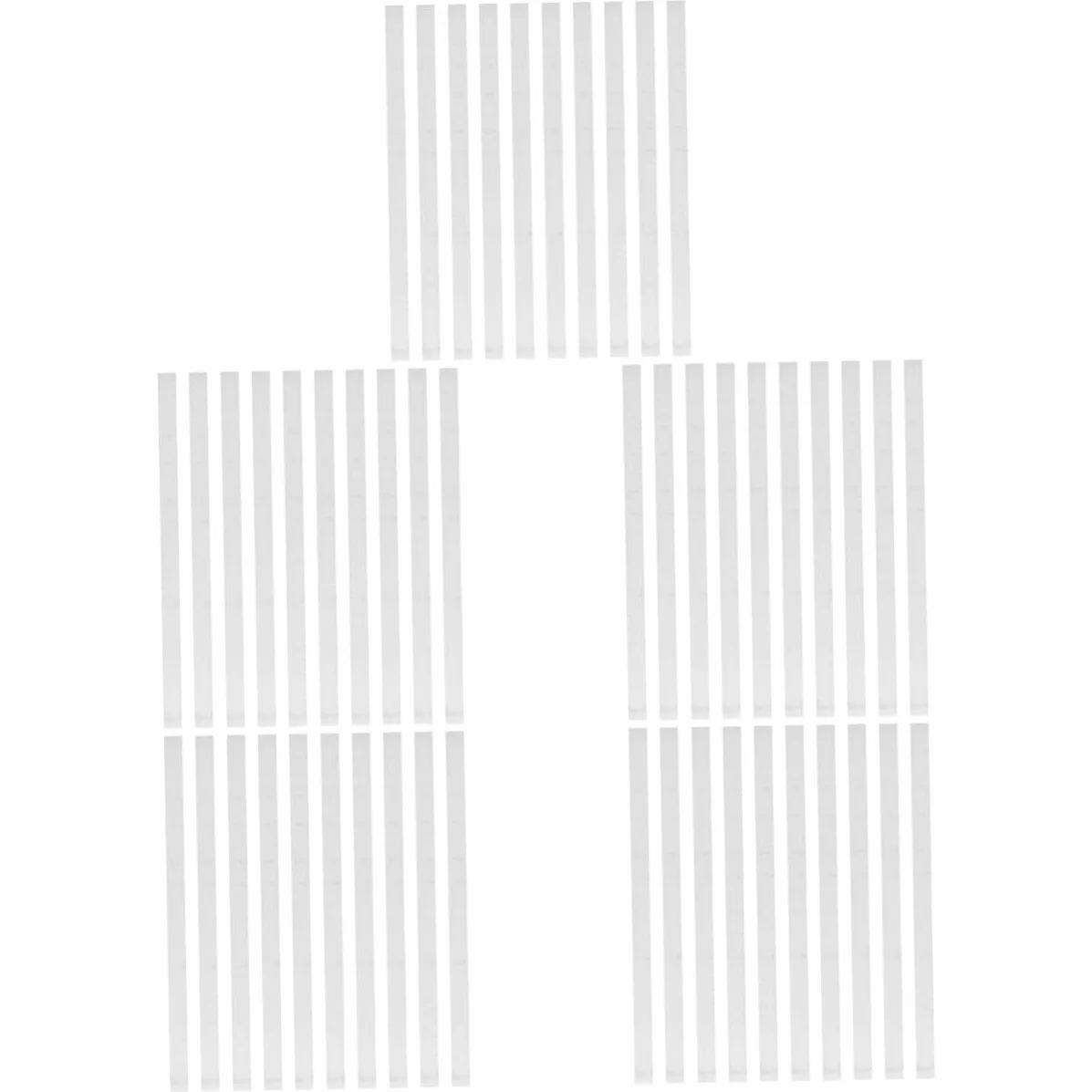 Operitacx 50 Pz Striscia Adesiva Termofusibile Strisce Di Nastro Per Riparazione Libri Nastro Di Riparazione Del Libro Forniture Per Ufficio Striscia Di Nastro Adesivo Bianca Colla