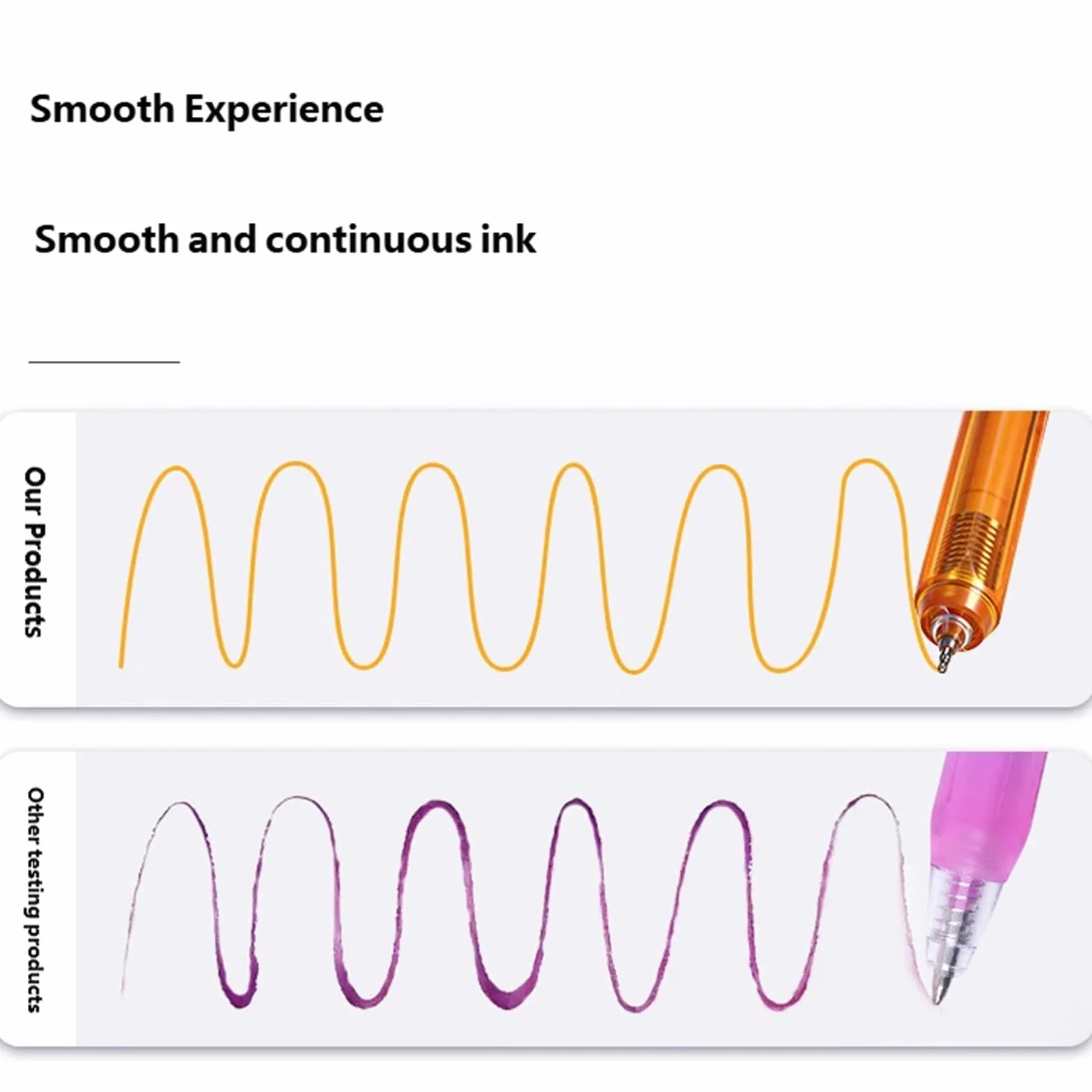 Penna gel acrilico retrattile Penna da acrilica da 0, 8 mm per artisti Studenti Diario Schizzi Prendere appunti e scarabocchi Gel retrattile Multiuso