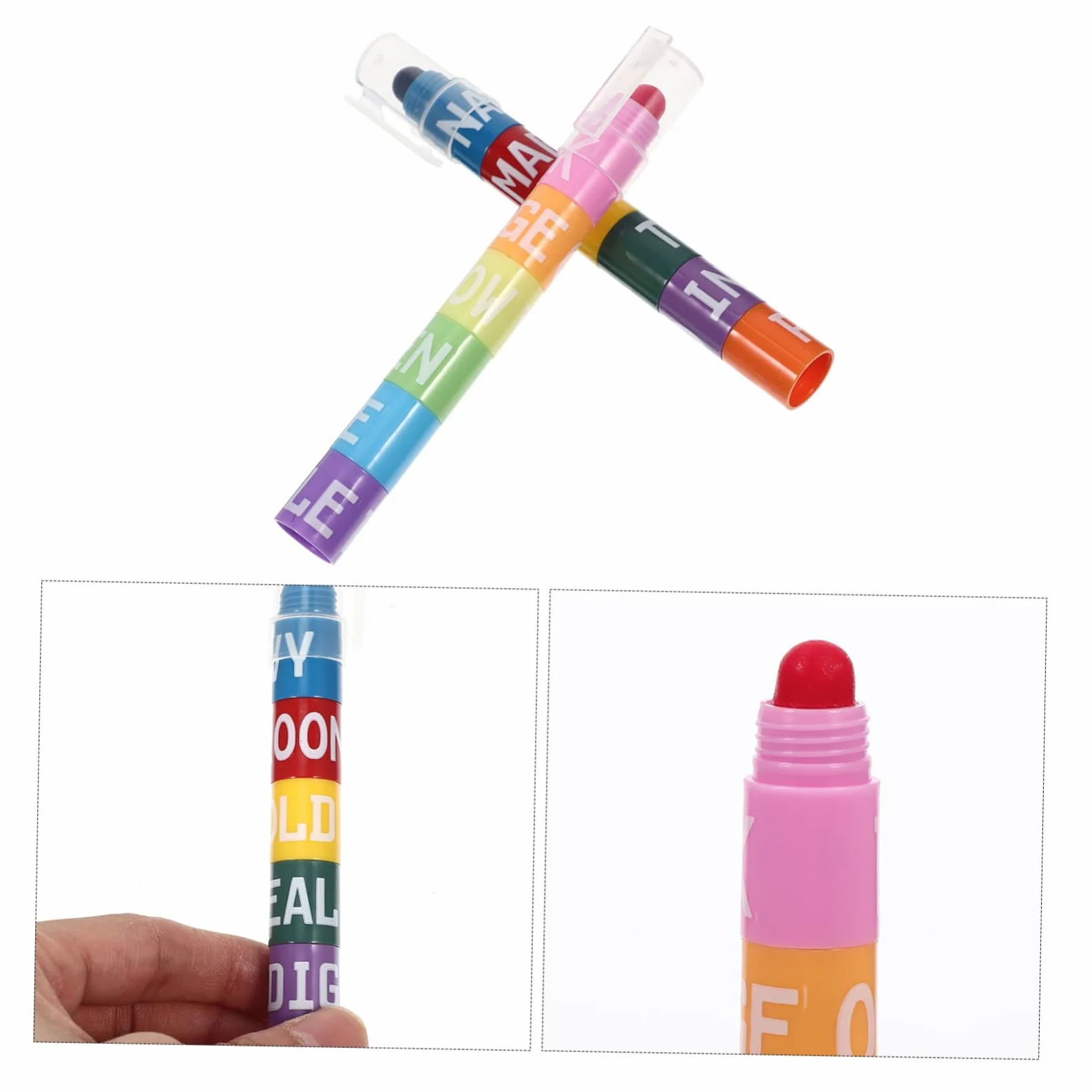 Abaodam 10 Set Di Evidenziatori Pennarelli Evidenziatori Penne Scolastiche Per Arte Scrittura Scrapbooking
