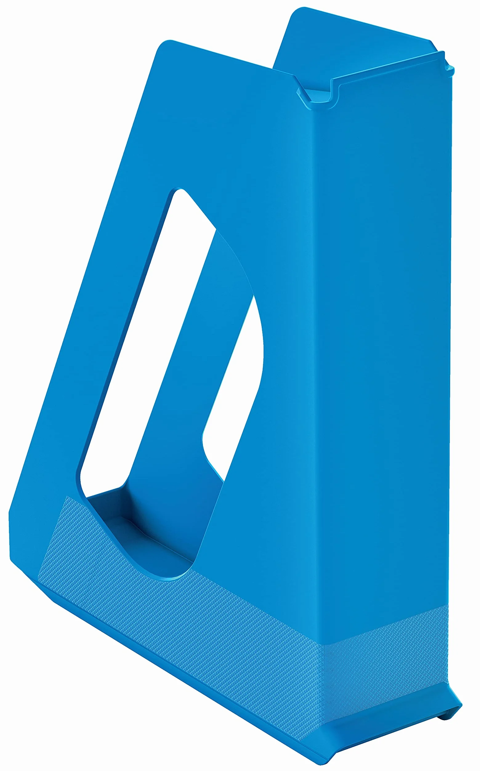 Esselte VIVIDA 628218 - Raccoglitori in formato A4, ideali per volantini, brochure, documenti, cartelline e raccoglitori, in plastica resistente, blu, confezione da 10