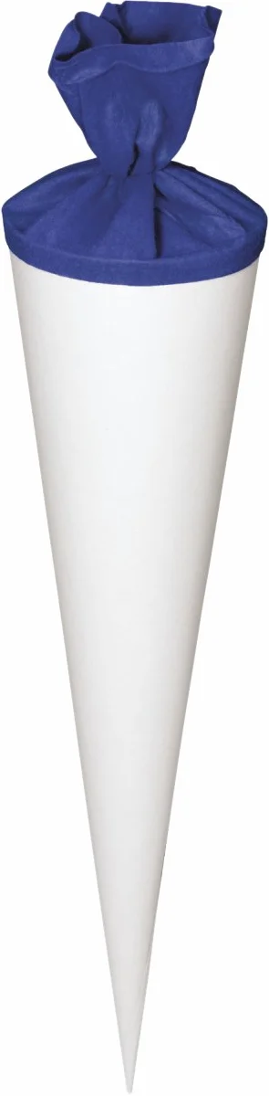 Baier & Schneider Heyda Sacchetti per la scuola con chiusura in feltro 35 cm 11 cm 380 g/m² Bianco Blu