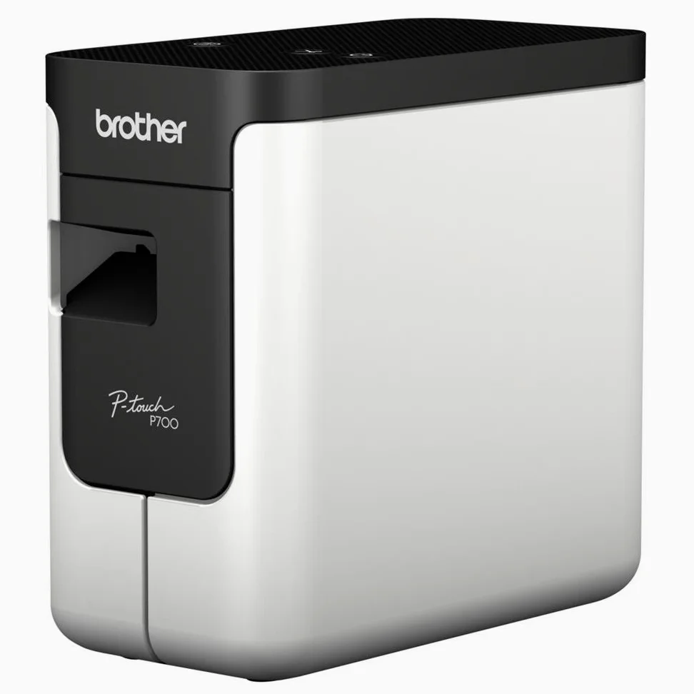 Brother P-Touch PT-P700 - Stampante per etichette, Monocromatica, Thermal Transfer, Provenienza Germania