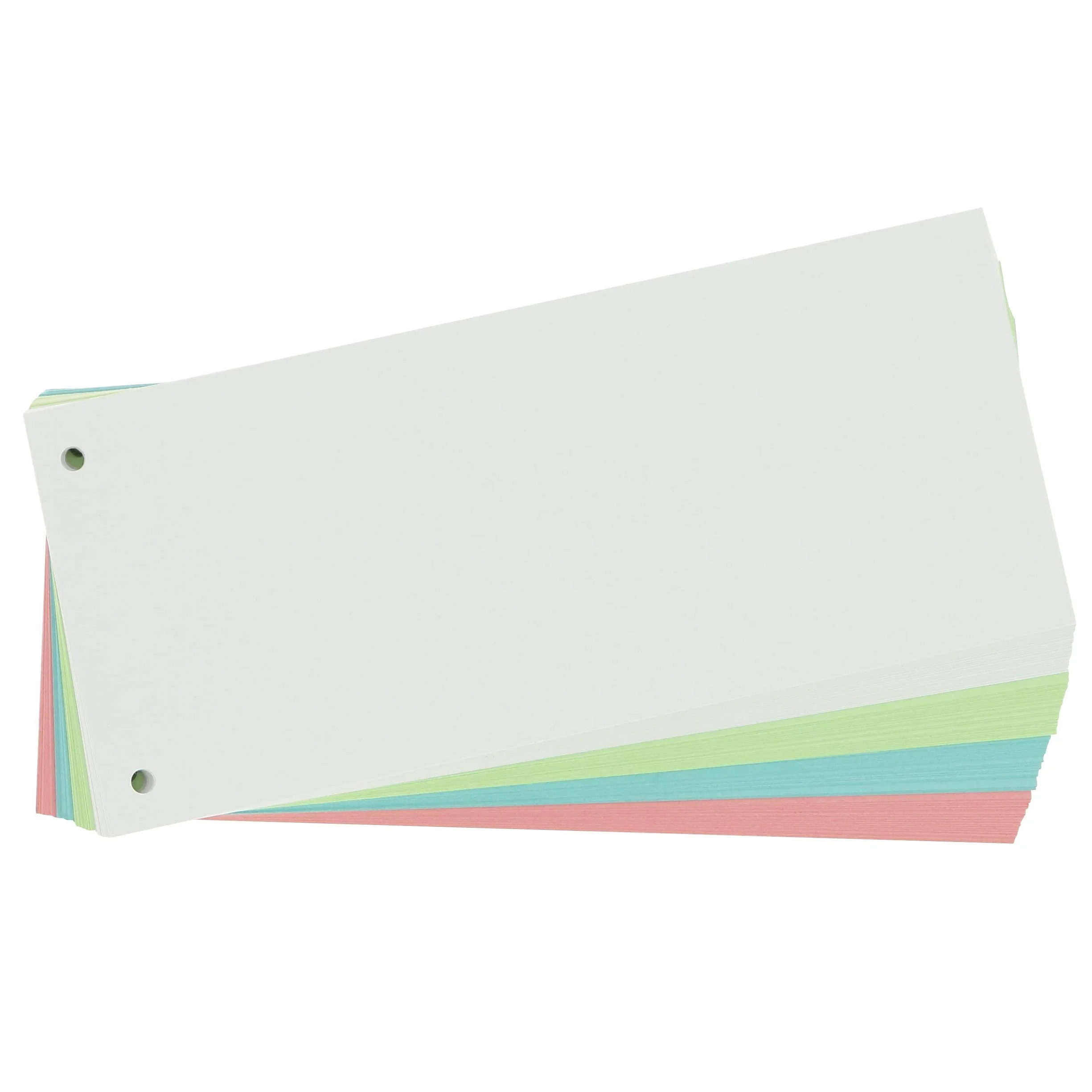 Oxford 100 strisce divisorie in cartone forato 190 g/m² 4 colori