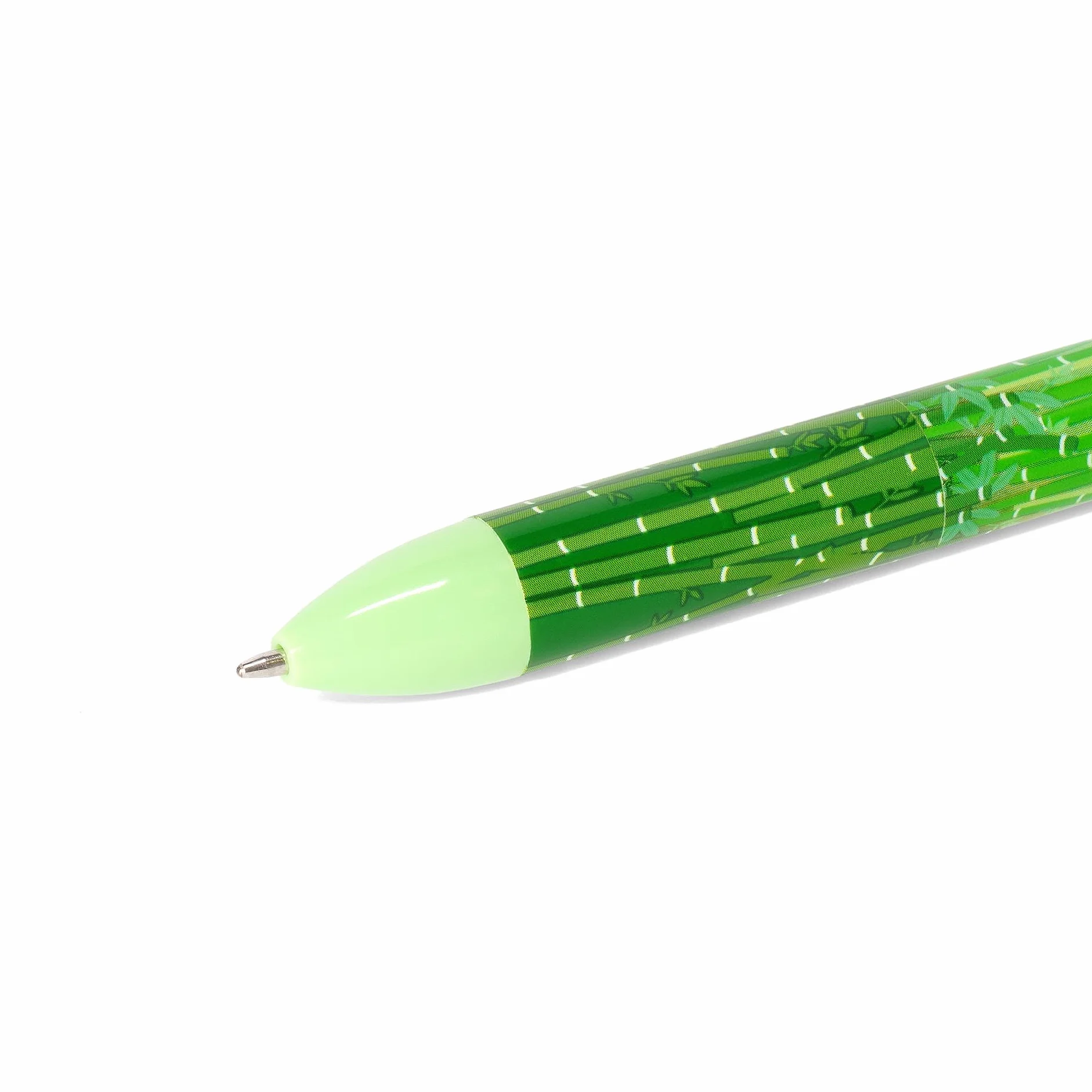 Legami Penna Click&Clack a Due Colori Tema Panda Inchiostro Nero e Verde Diametro Punta 1 mm
