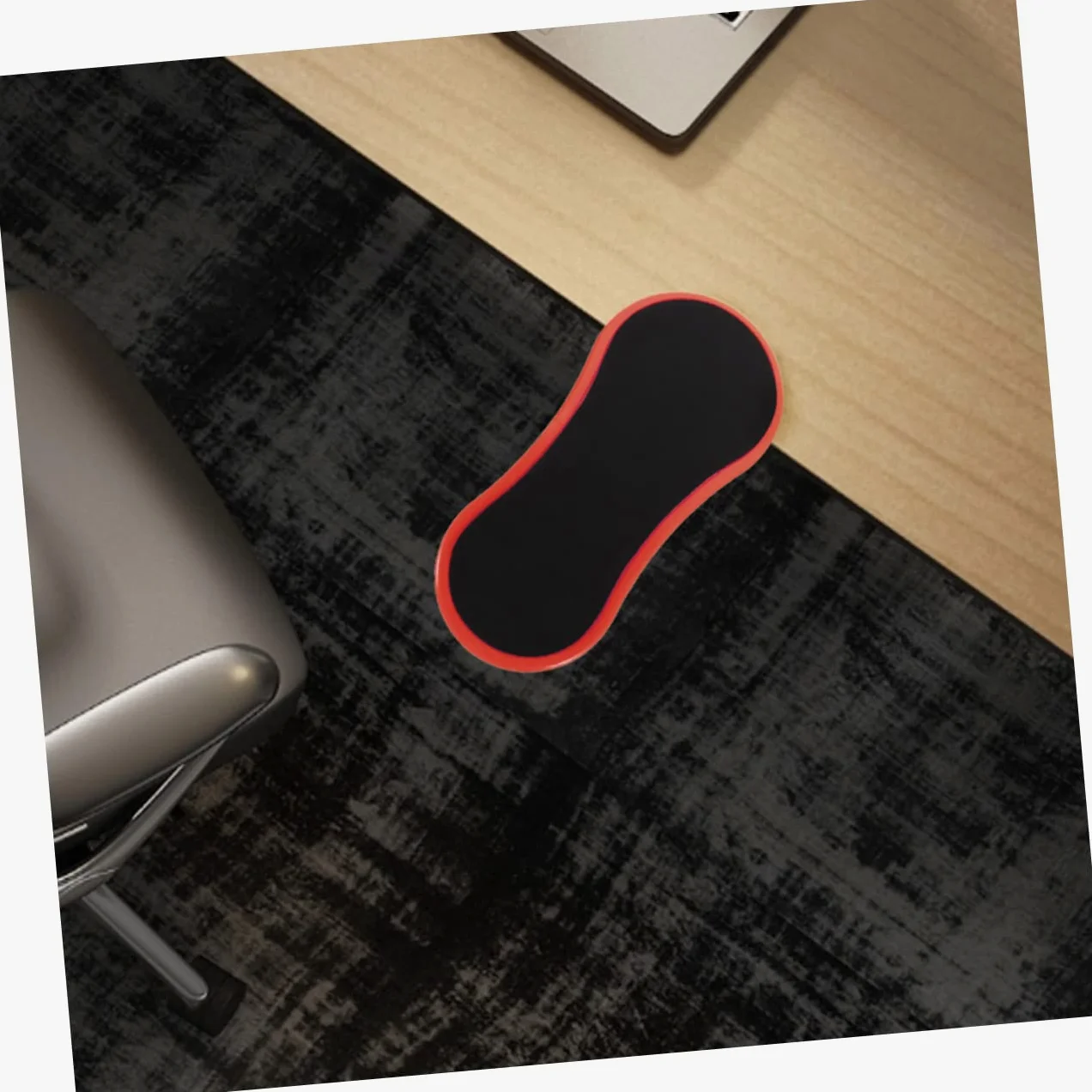 Supporto Poggiapolsi Ergonomico Design Leggero 2pezzi in Gomma e Cotone per Supporto Polso e Gomito per Scrivania Ufficio Durante Lavoro
