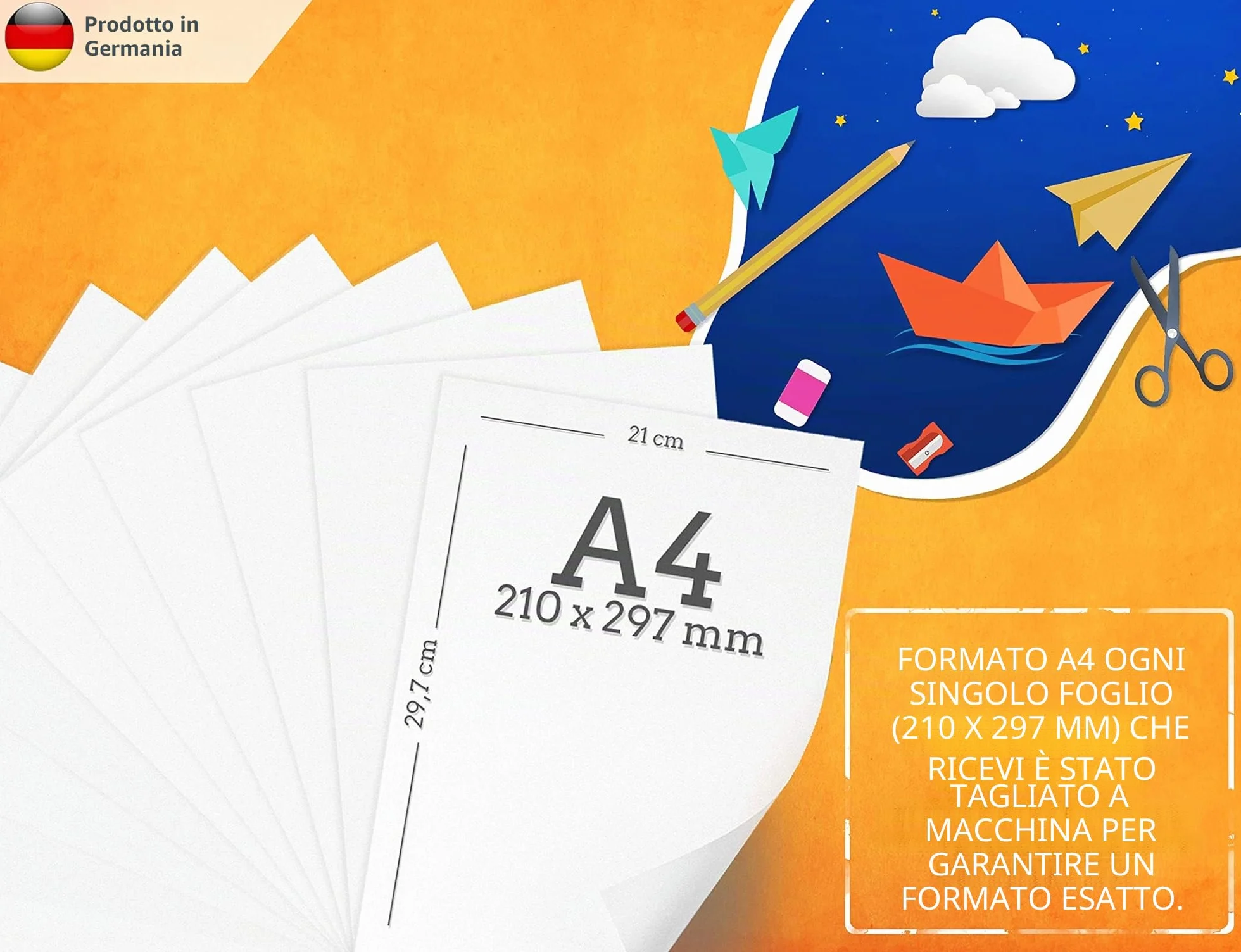 Papier premium A4 160 g/m² biały 21x29,7 cm 100 arkuszy