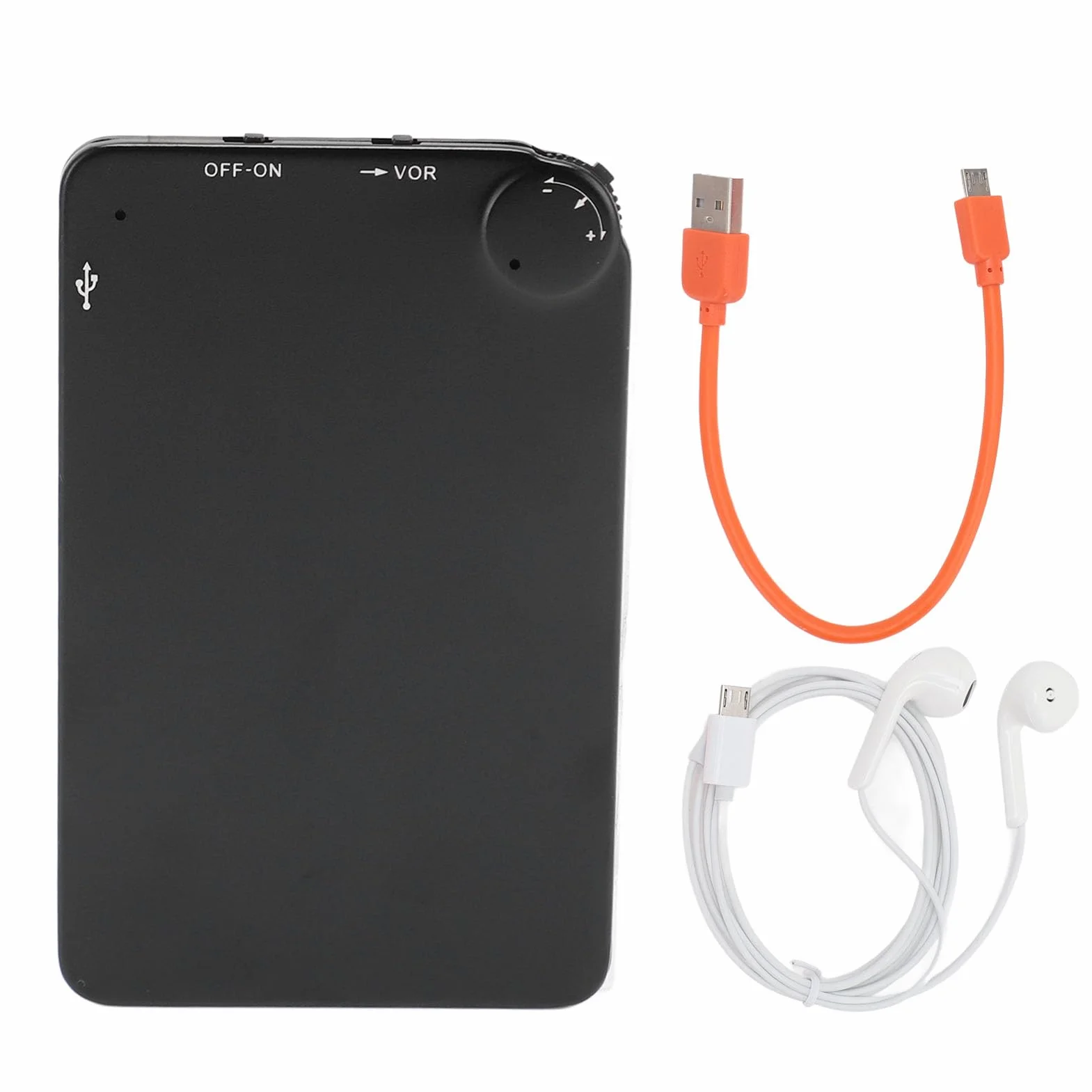 Registratore Ad Attivazione Vocale, Registratore Vocale Digitale K2, Batteria Ricaricabile da 750 MAh, Riduzione Professionale del Rumore Multifunzione con Riproduzione per