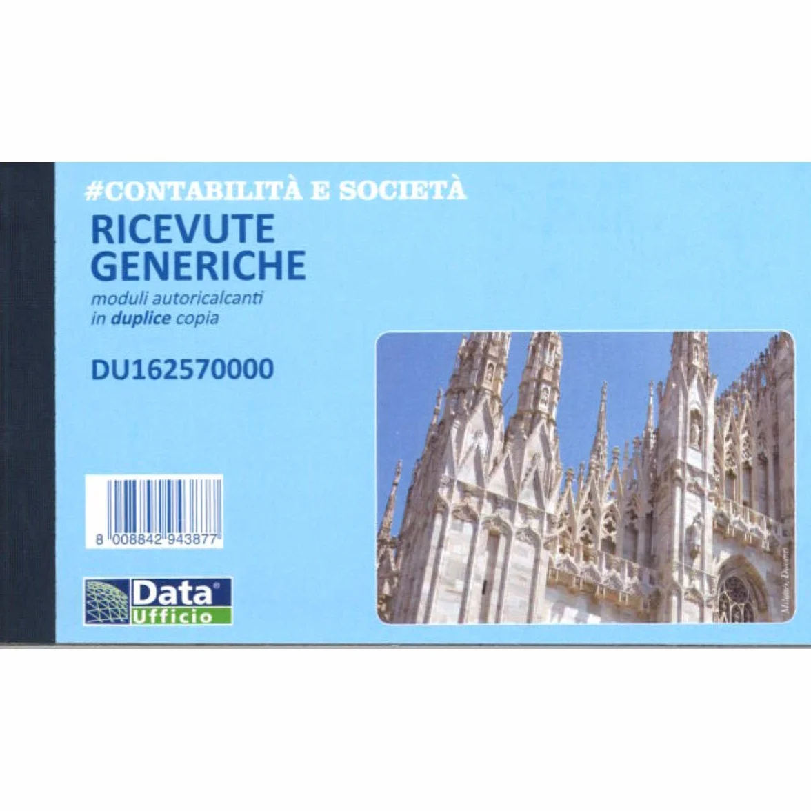 Ricevute Generiche Data ufficio A6 10 pezzi