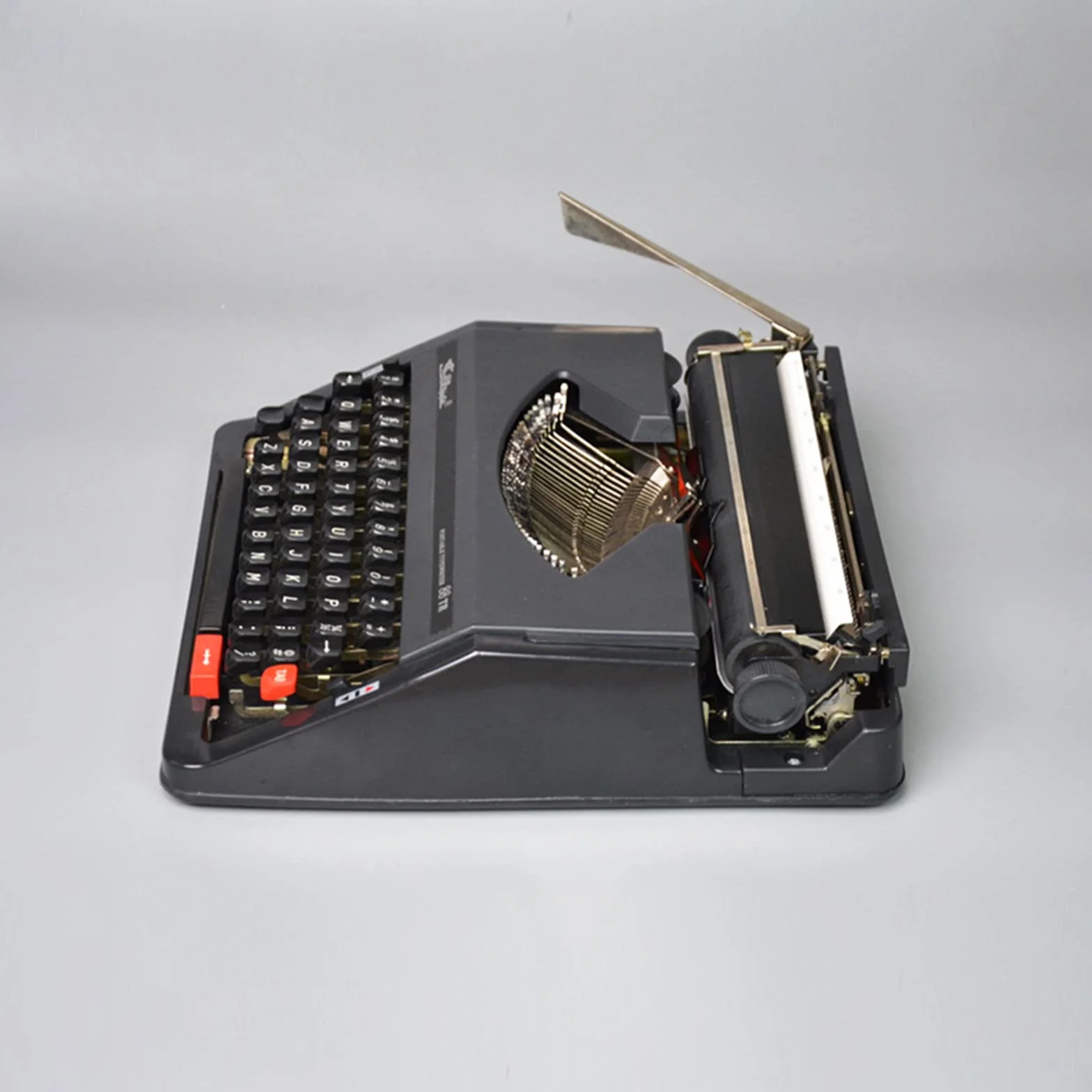 Macchina da Scrivere Classica Vintage Manuale, Regalo nostalgico per scrittori/Regalo per Gli Amanti del Vintage/Regalo per Gli Amanti della Macchina da Scrivere,Black