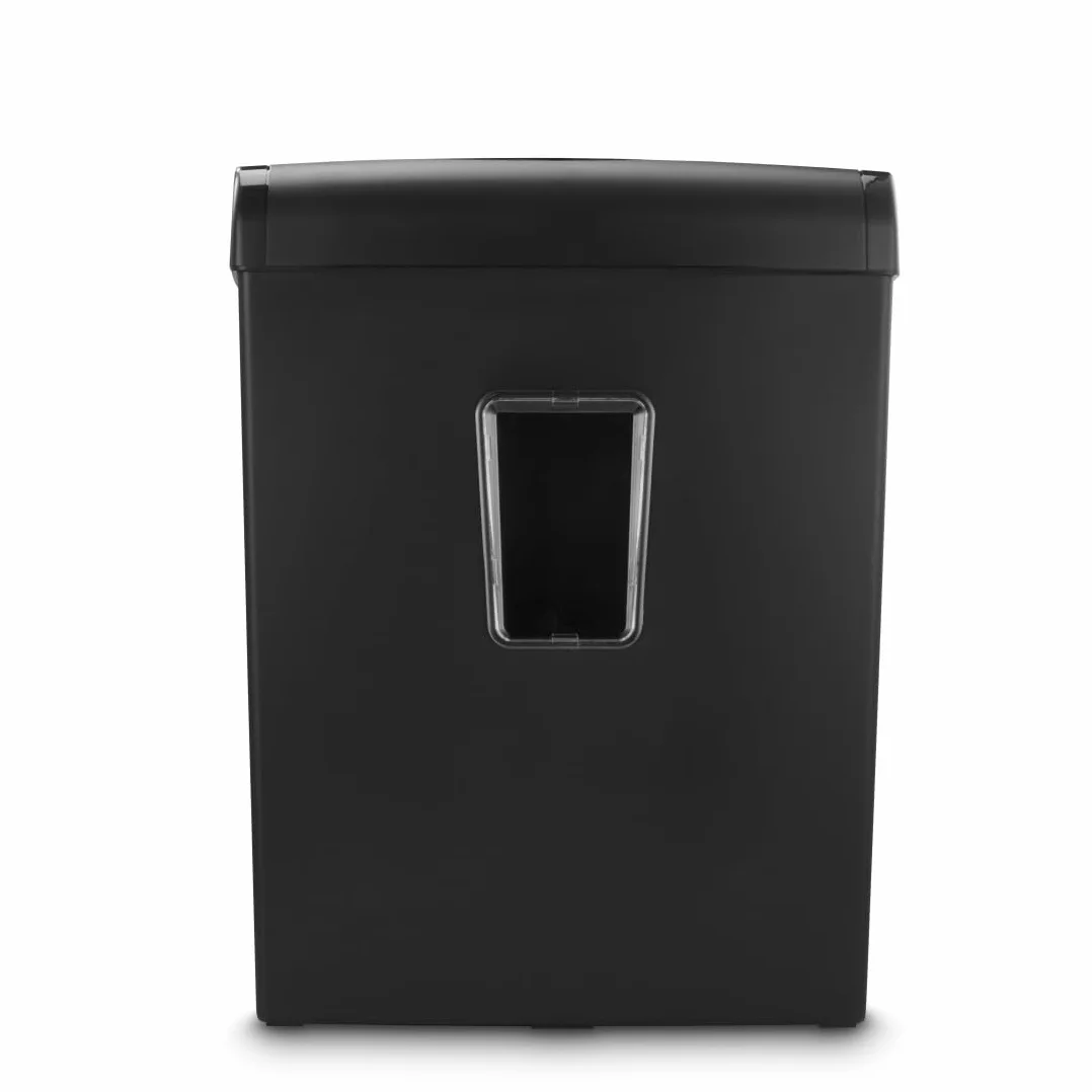 Hama Trituratore Carta Distruggitrice Distruggitrice Documenti Carte Graffe, 8 Fogli A4 a Volta, Sicurezza/Off Auto, LED Overload Overheat, Funzione Indietro, Cestino 20L, Sicurezza P5 T5 E4, Nero
