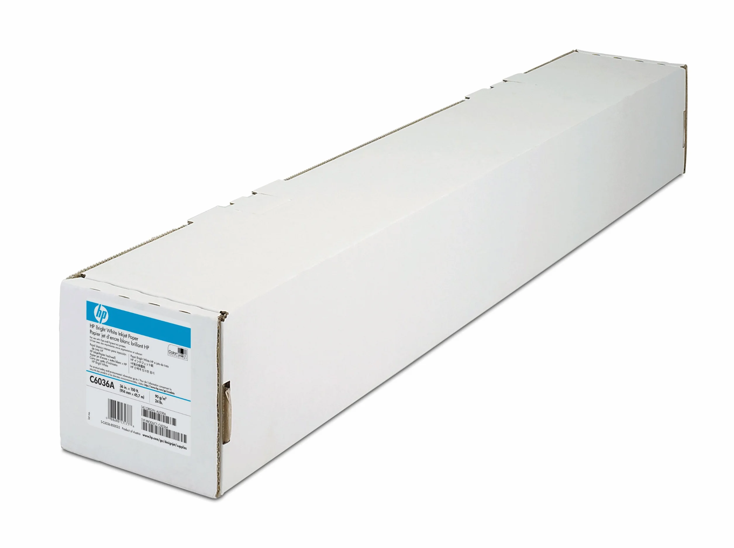 HP C6036A Bright White ROLL 1 A0 Rotolo Carta fotografica