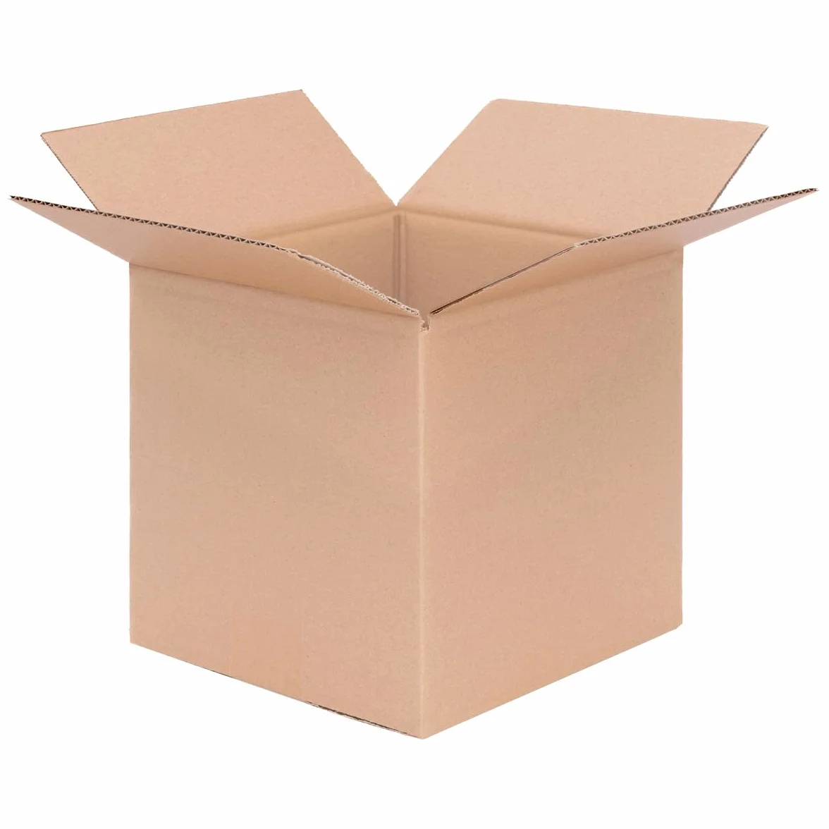 verpacking Scatole pieghevoli 200 x 200 x 200 mm KK 07 Marrone [Dimensione e quantità selezionabili] 1 onda medie scatole 25 pezzi
