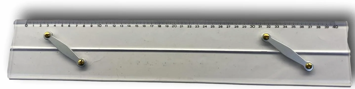 Agendepoint.it - Parallela a SNODO per nautica con aste spostabili in plexiglass - 165m. 40 cm