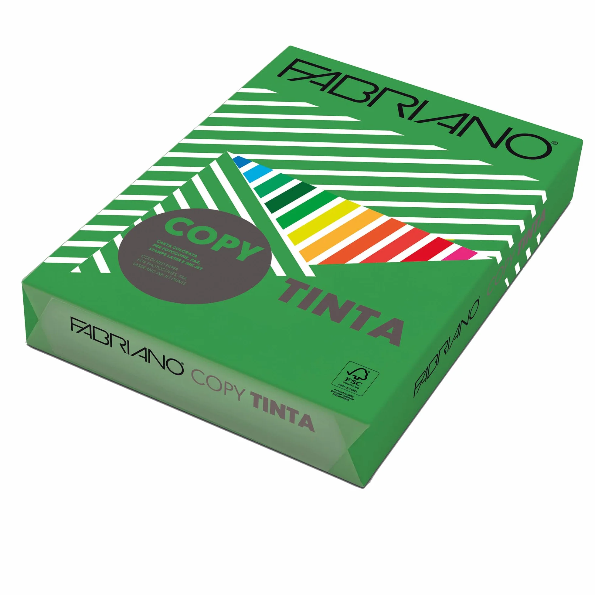 FABRIANO Carta Copy Tinta A3 80gr Verde Forti 250fg