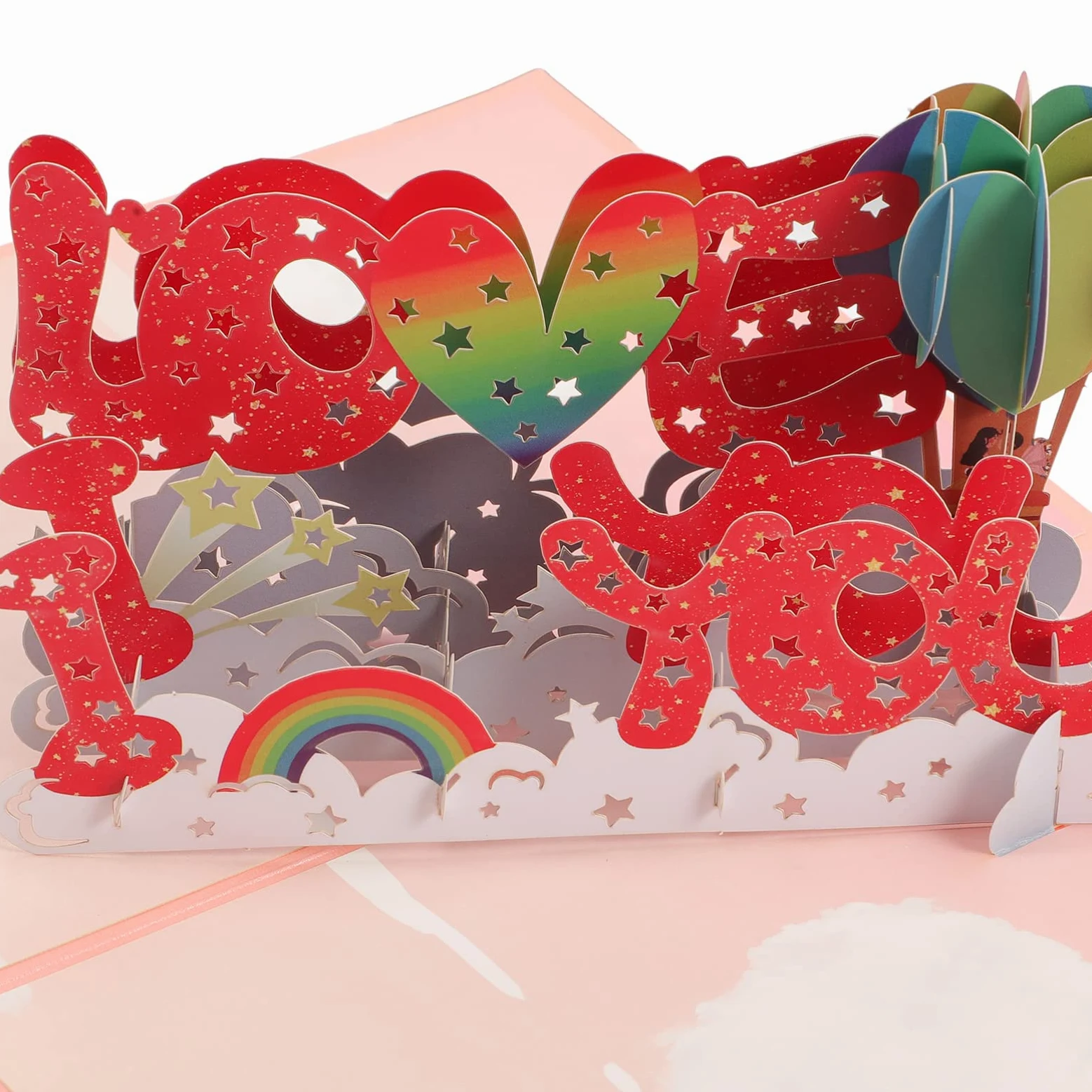 Ciieeo 5sets Biglietti Auguri Biglietti Per Anniversari e Festa Della Mamma Design Creativo Per Esprimere e Affetto