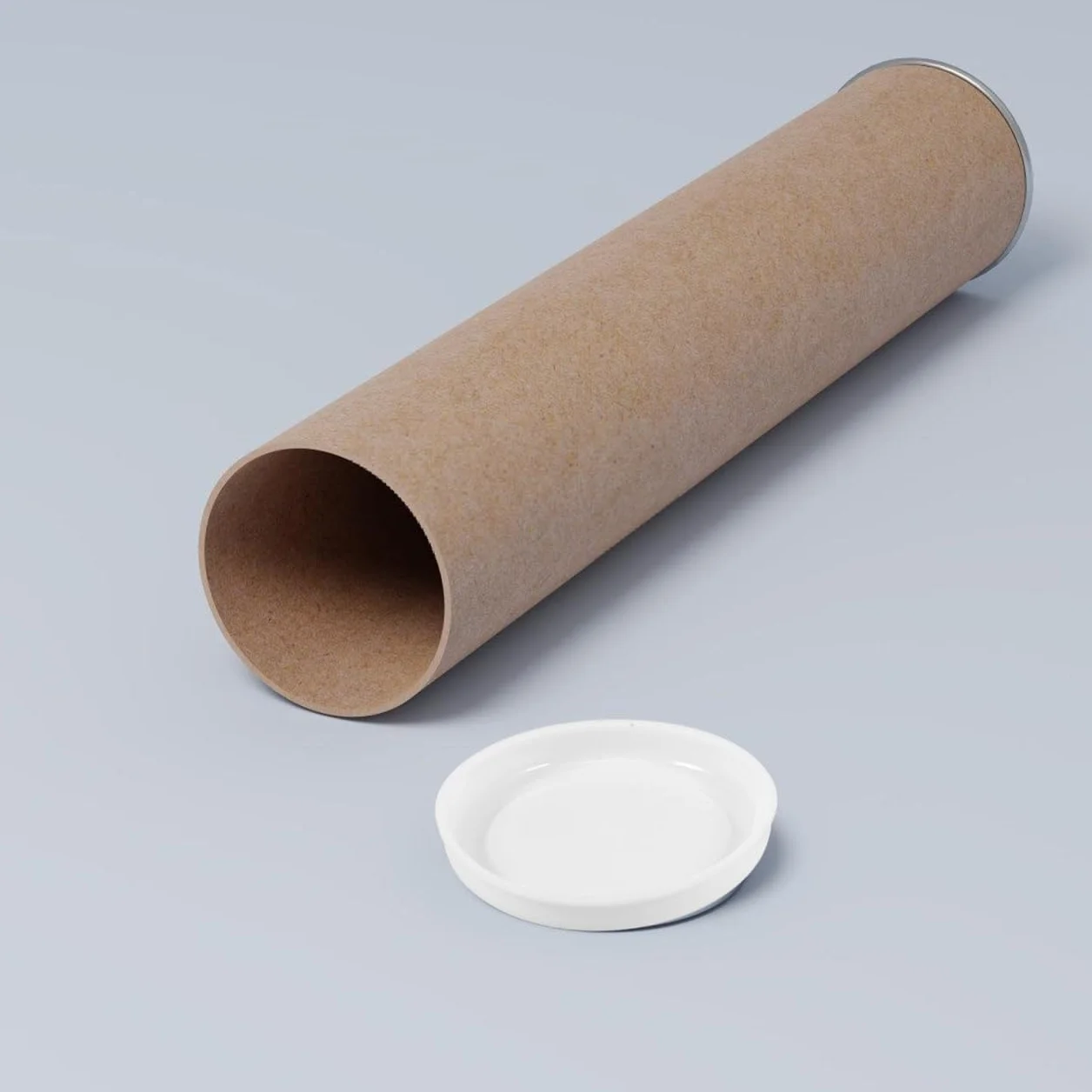 Operitacx 50 Pezzi Tappi Terminali Riutilizzabili Per Tubo Di Carta - Tappi Di Plastica Per Spedizione Poster Ø 5.2 Cm E Ø 7.9 Cm