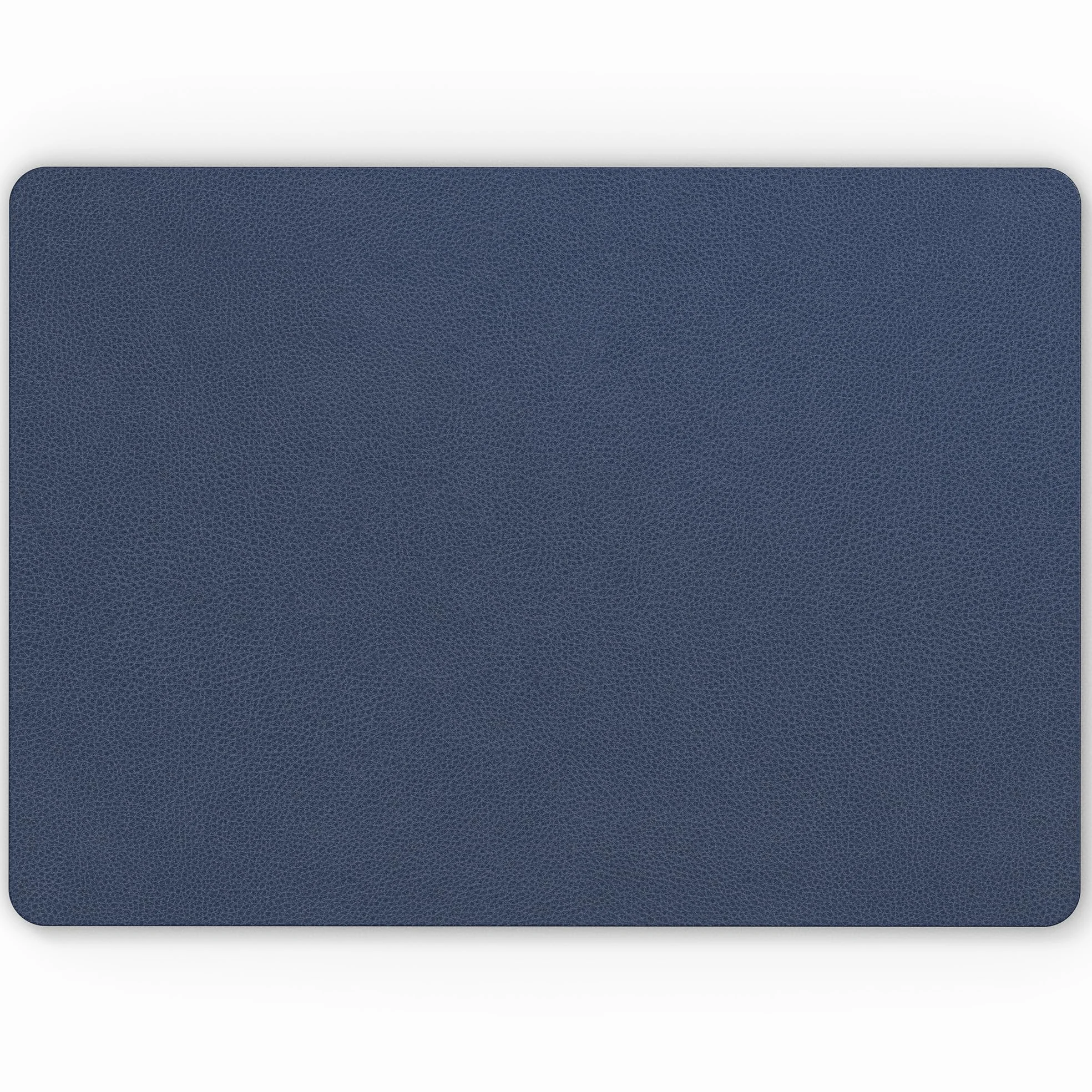 Nekmit Sottomano da scrivania in pelle, 43 x 30 cm, piatto, antiscivolo, impermeabile, blu