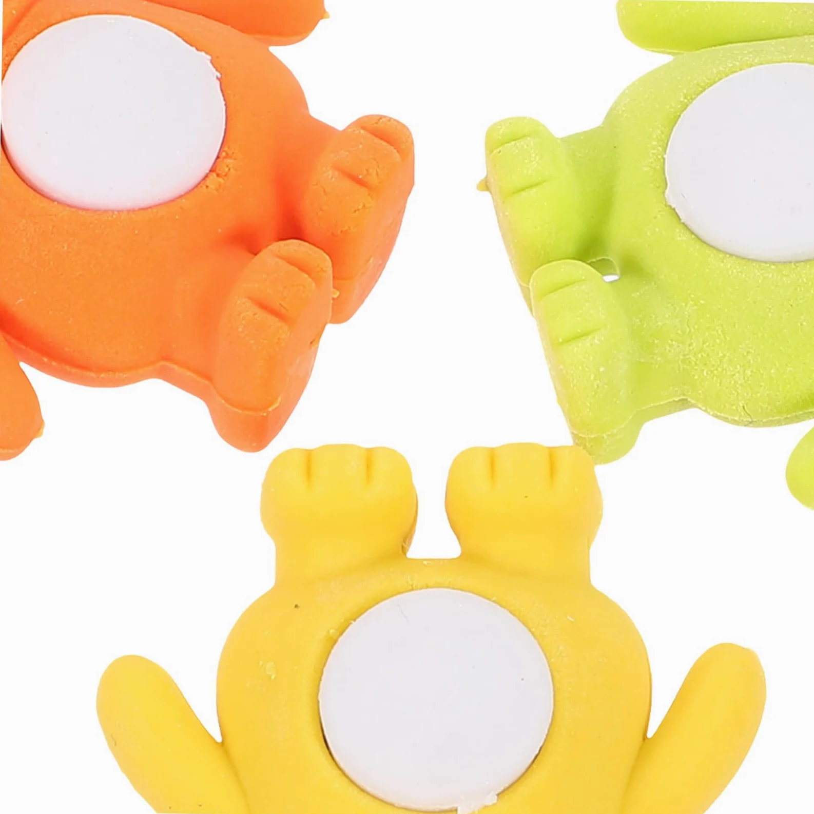 Angoily 120 Pezzi Gomme Cancellare per Leone Colorati in Tpr Sicuro Mini Gomme e Portatili per Scuola e Regalo Festa Compleanno Ragazzi e Ragazze