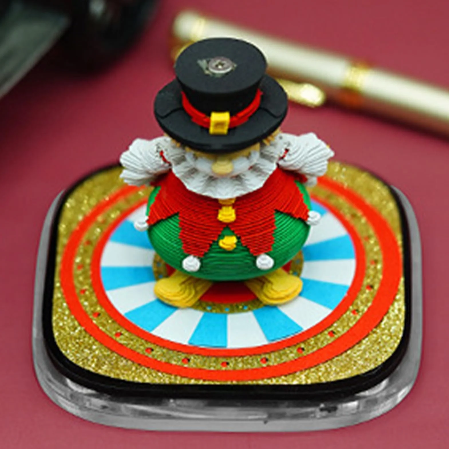 Calendario Per La Gestione Del Calendario 3D a Forma di Pagliaccio con | Taccuino Organizer Per Gestione Pianificazione Quotidiana Monitoraggio Faccende Per Adulti Bambini Casa Ufficio