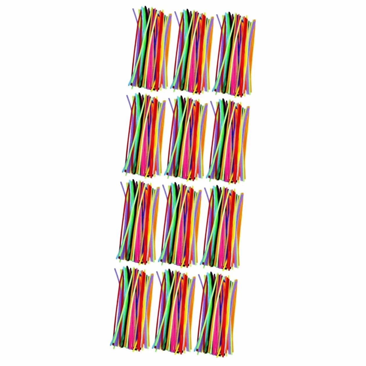Housoutil 1200 Pezzi Scovolini Colorati per Bricolage Flessibili per Lavoretti Creativi Materiale Handmade per Progetti DIY Educativi