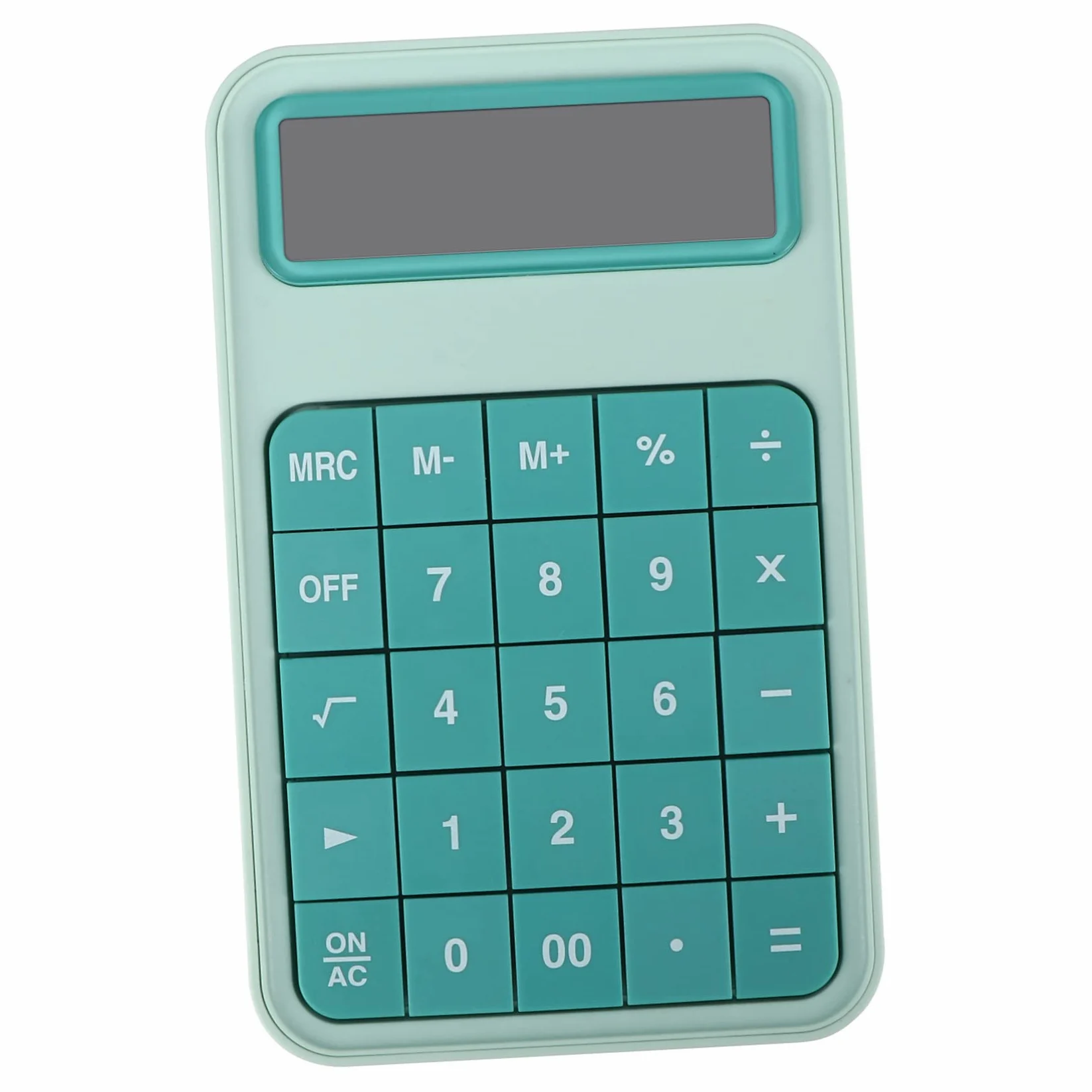 DOITOOL 1pezzi Calcolatrice da Tavolo Semplice Display Grande Realizzata in Abs e Materiali Acrilici Leggera e Pratica per Ufficio e Cancelleria