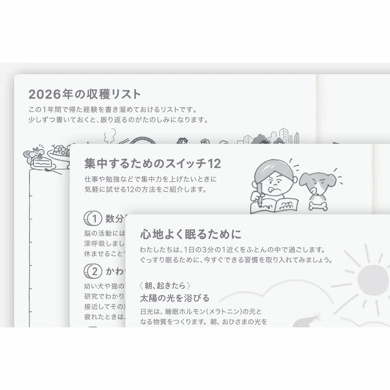 Hobonichi Techo 2026 Original Book - A6, Giapponese, Daily, April Start, Sunday Start, Planner