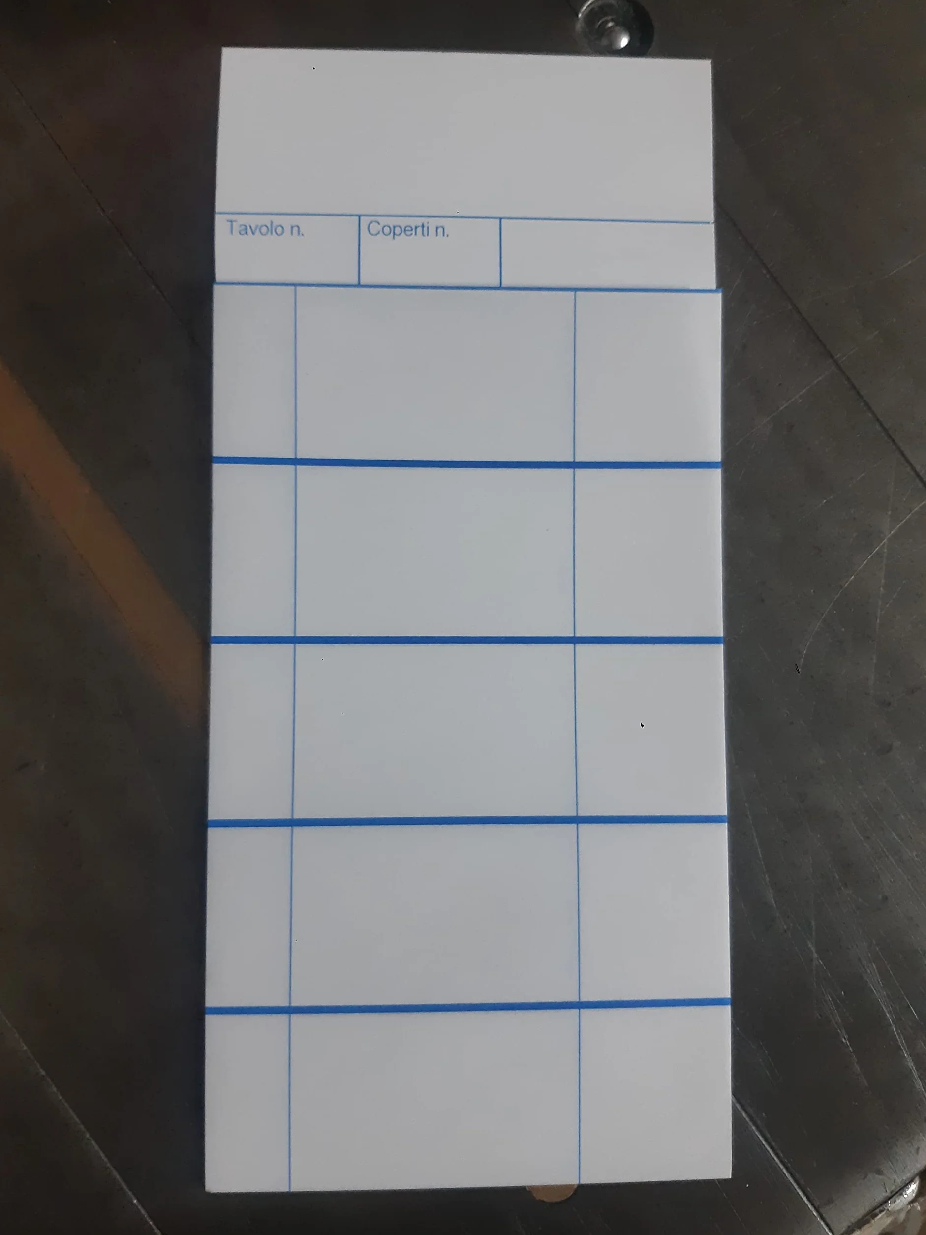 Pressart sas - C4T - Comande 5 tagliandi - 1000 copie - 10 x 22 cm.