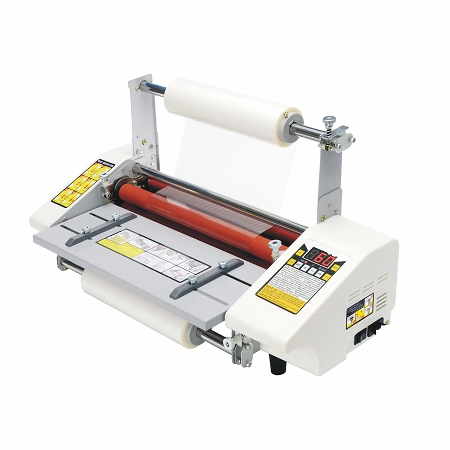 Macchina for laminazione a caldo e a freddo, pellicola for foto, plastificatrice 1,1 m/minuto for uso a lungo termine Per ufficio, scuola