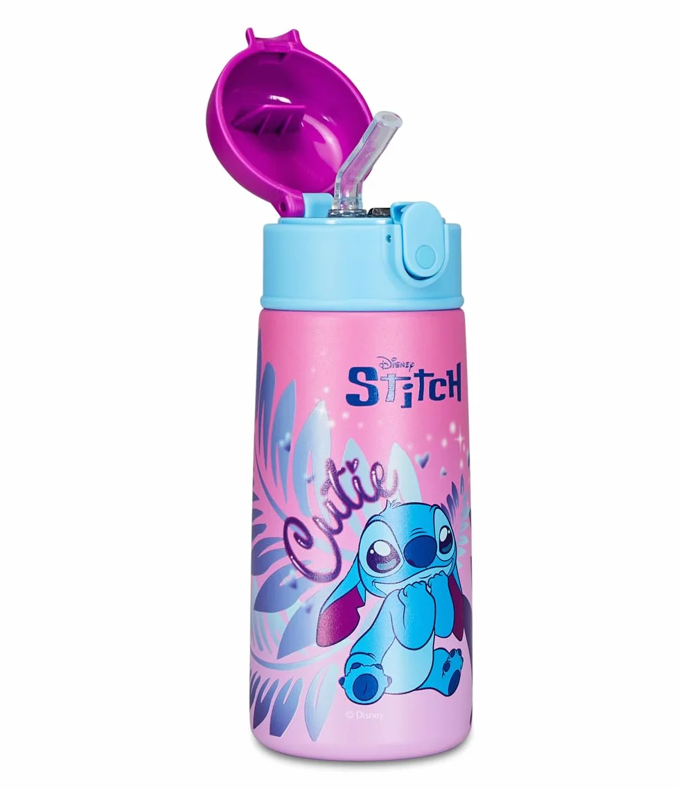 Borraccia Termica LILO & STITCH 460 ML Acciaio Inox per Bambini