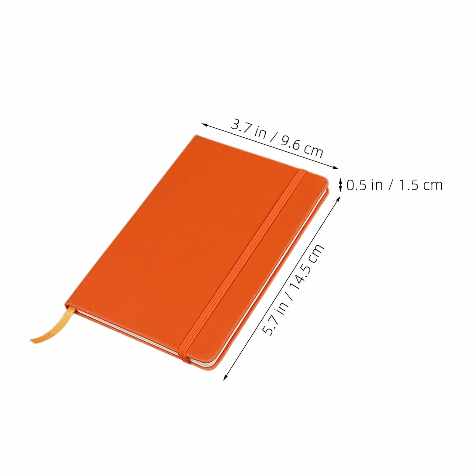 SOIMISS Set 7 Quaderni A6 con Copertina in Pu Colorata, Diario Tascabile a Righe con Elastico, Blocchi Memo Portatili per Appunti Scolastici e Ufficio, Formato Compatto per Borsa e Zaino