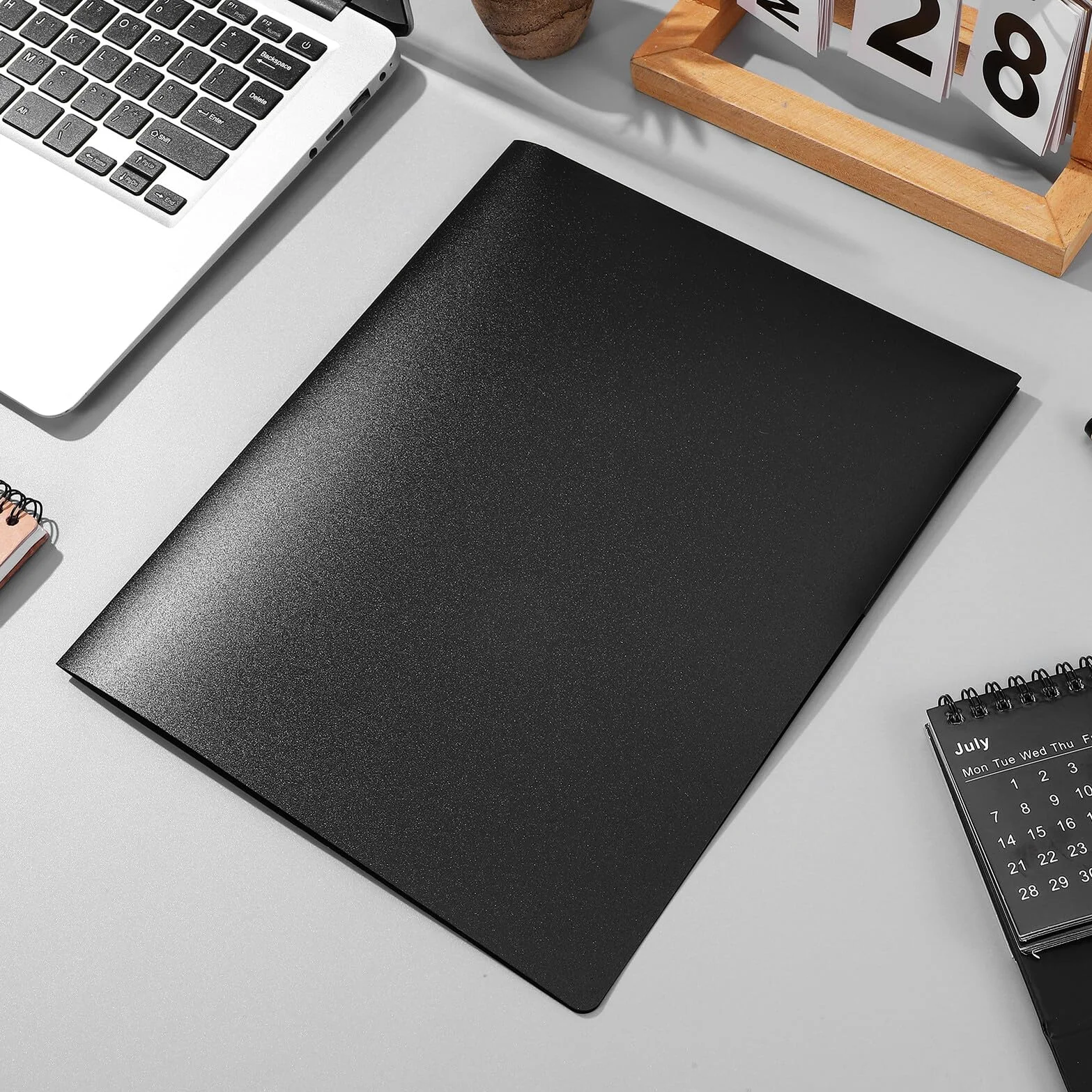 Gadpiparty Cartelle Portadocumenti Scomparti per Biglietti da Visita, 12 Pezzi, Organizer in Plastica Formato A4 per Uso Scolastico e Ufficio, Struttura Robusta