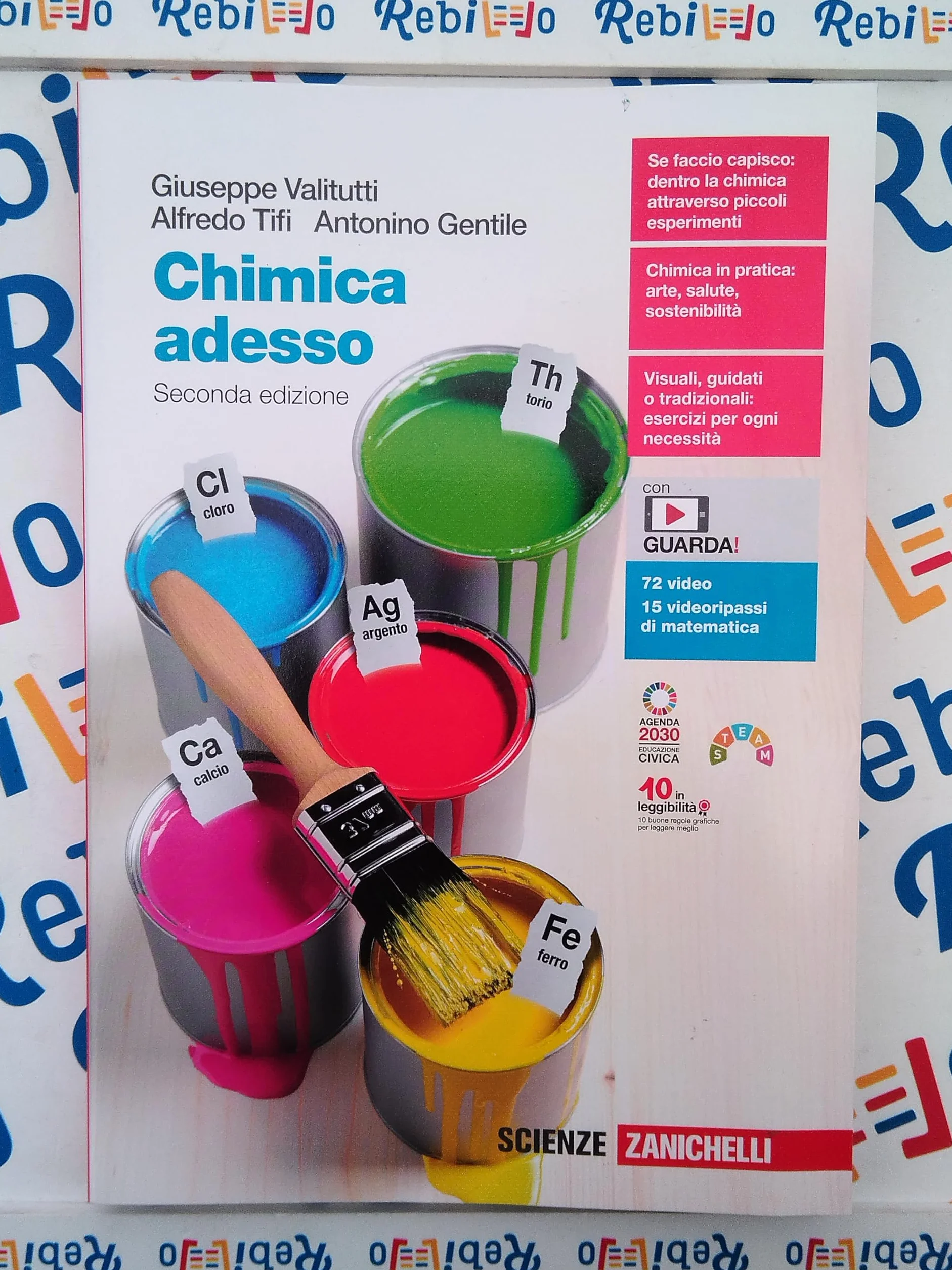 CHIMICA ADESSO 2ED - VOLUME U (LDM) - (9788808520128) + Materiali didattici – Rebillo