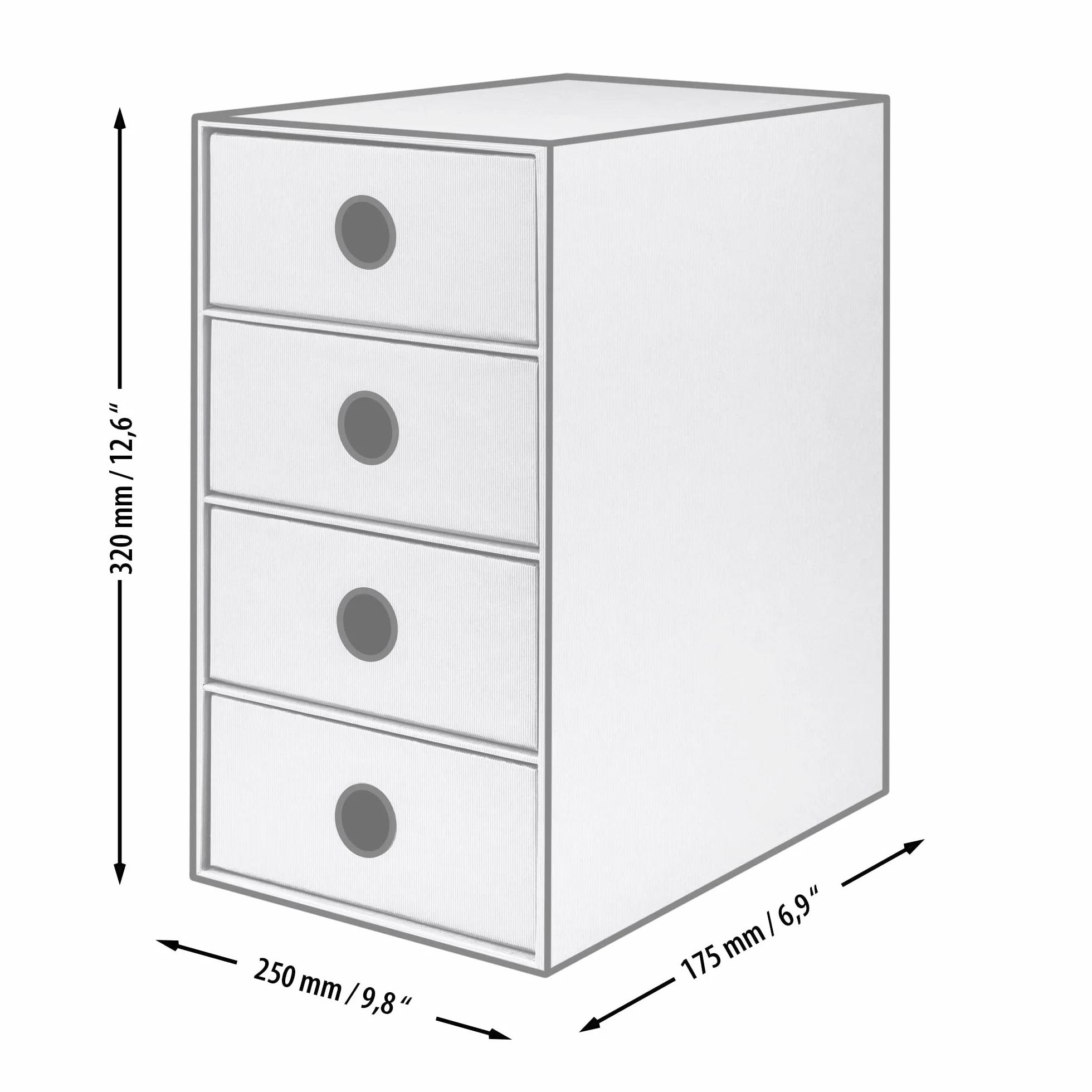 Rössler Papier, 1524452700 DIN A5, 4 Fach Kraft