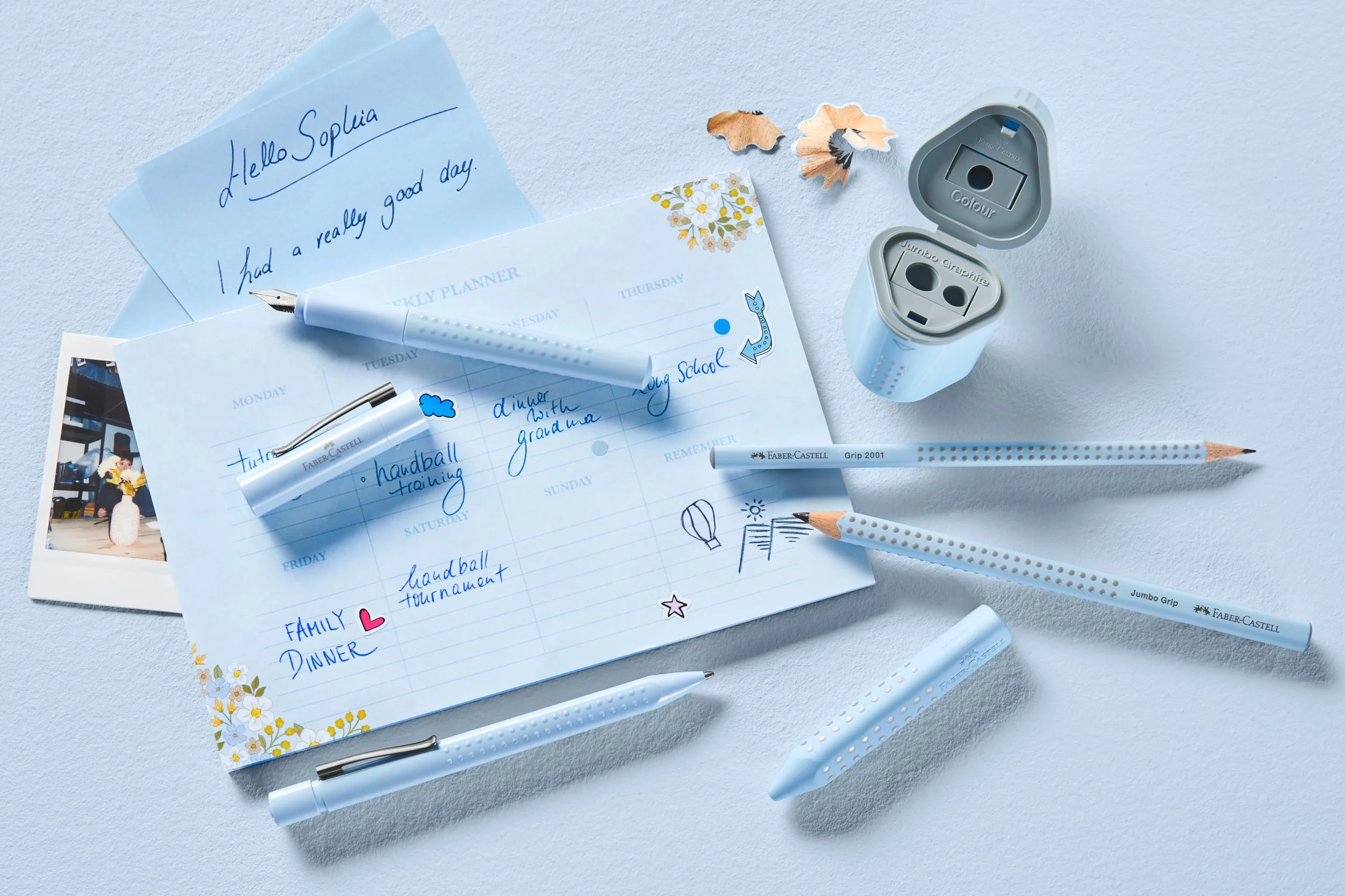Faber-Castell Portamine Grip Sky Blue 0,7 mm B