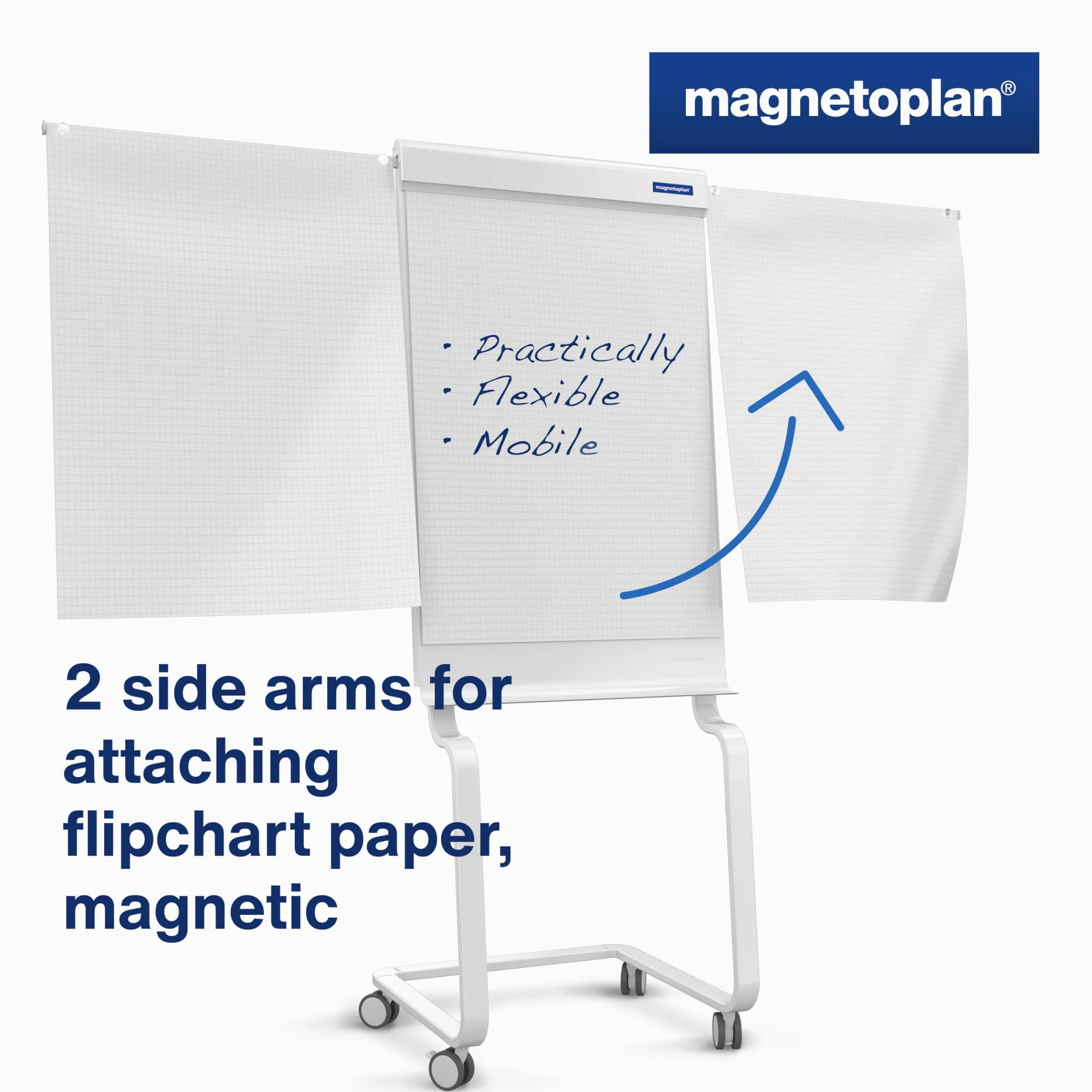 magnetoplan - Lavagna a fogli mobili Evolution Plus
