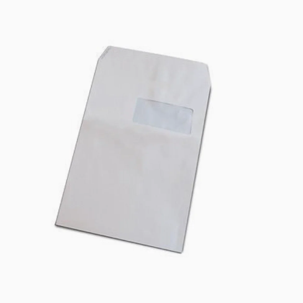Pigna Competitor S0054393 500 Buste a Sacco Piatto Strip, F.To 229 x 324 in Carta Uso Mano Fsc 100 g, con Finestra 55 x 110