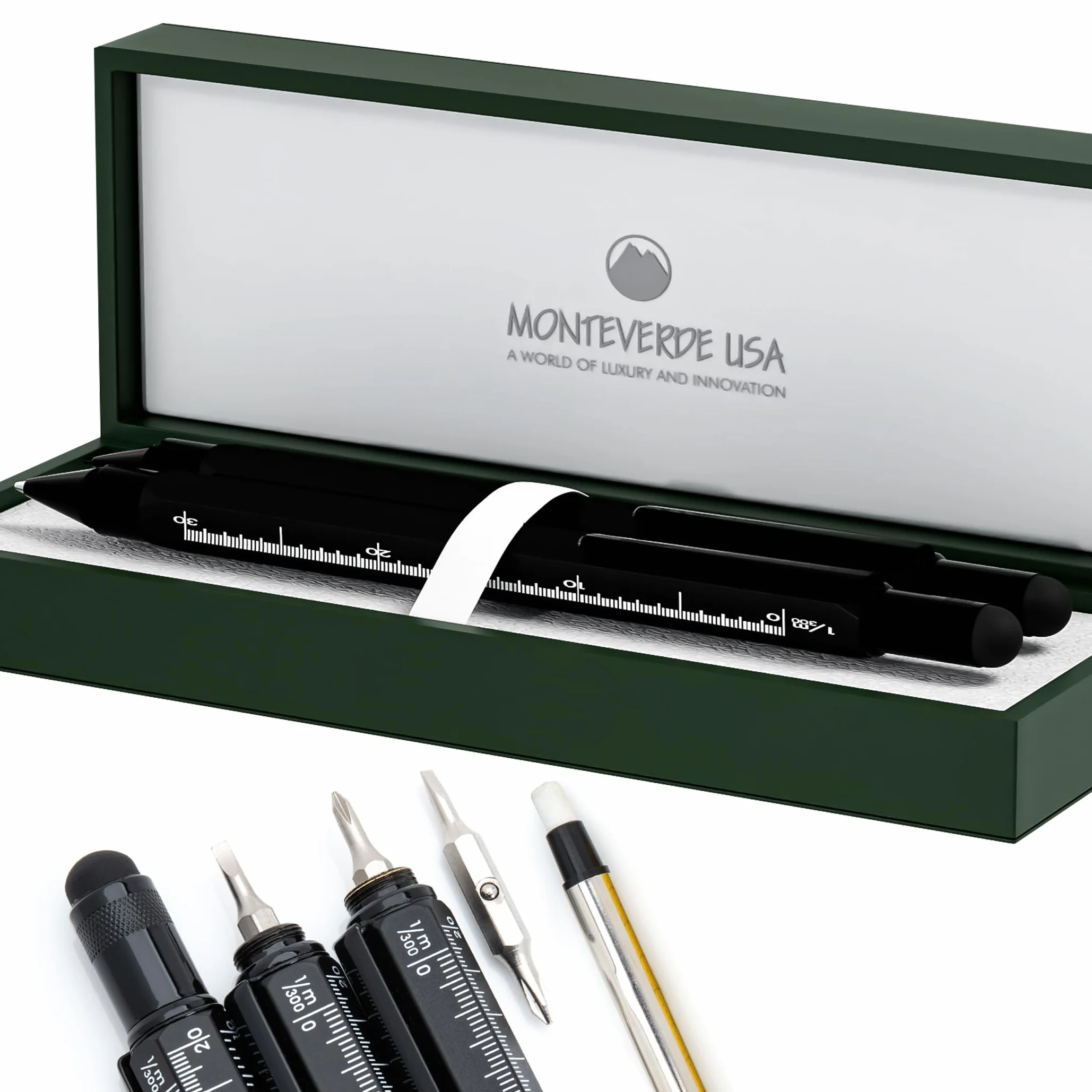 Monteverde One Touch Tool Set penna a sfera con pennino nero + matita nera