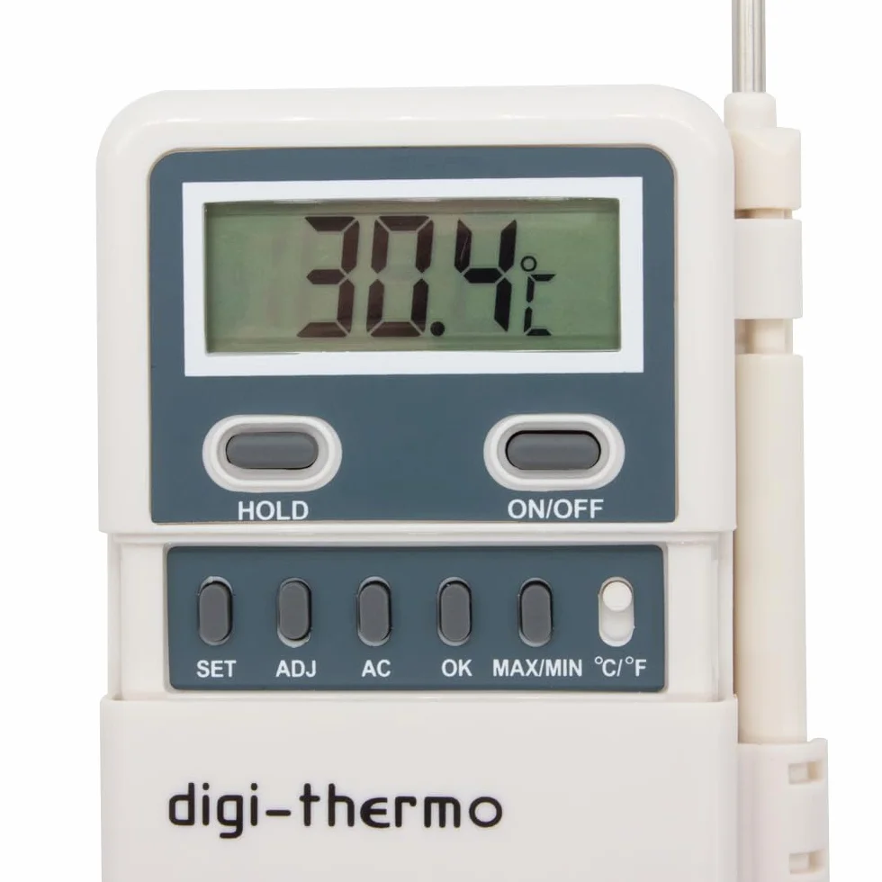 Termometro digitale portatile con sonda -50° +300°C per aria condizionata e cucina