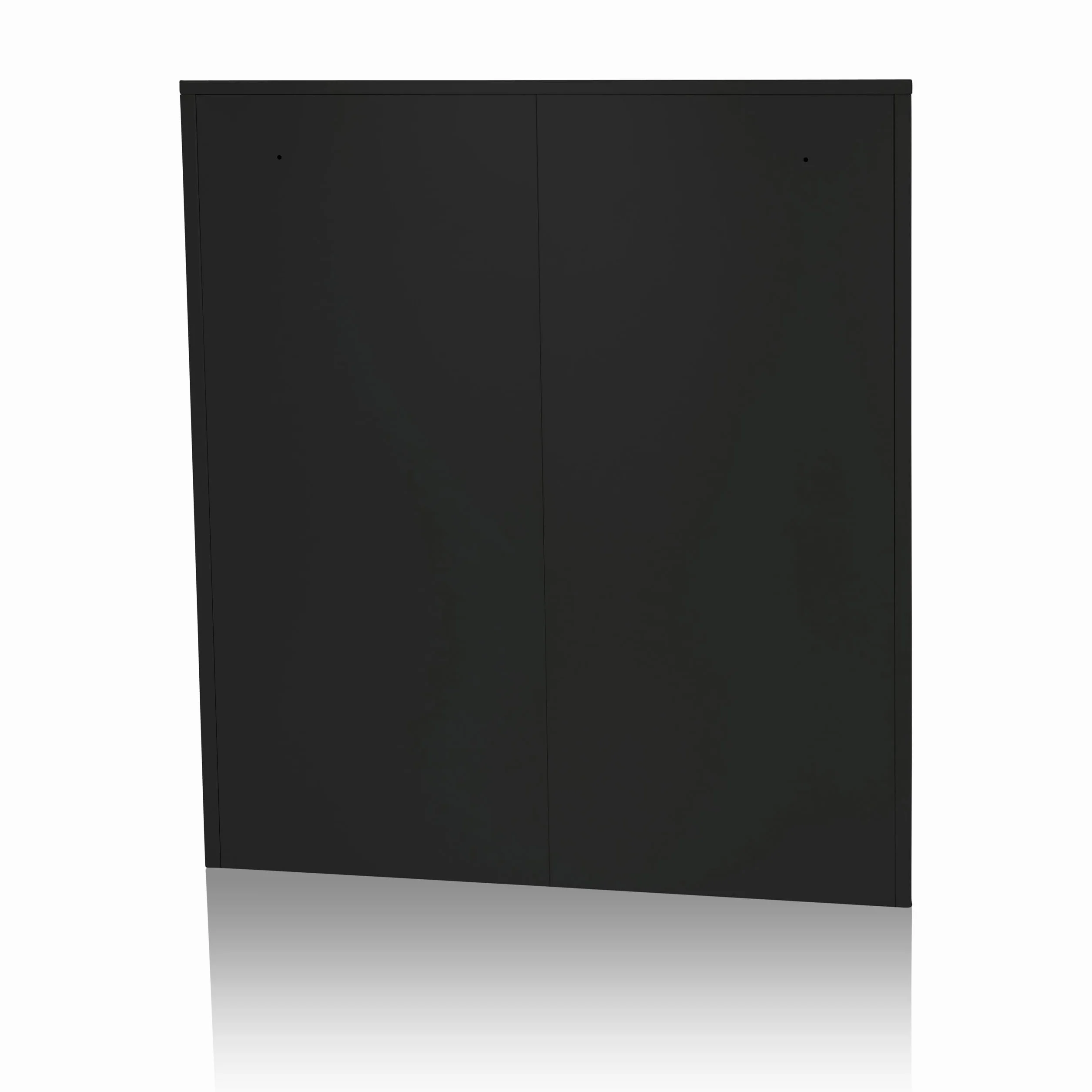 HJH Office Armadio Color AS 105 Nero Armadio Metallico Multiuso, Armadio da Ufficio con Serratura, 743034