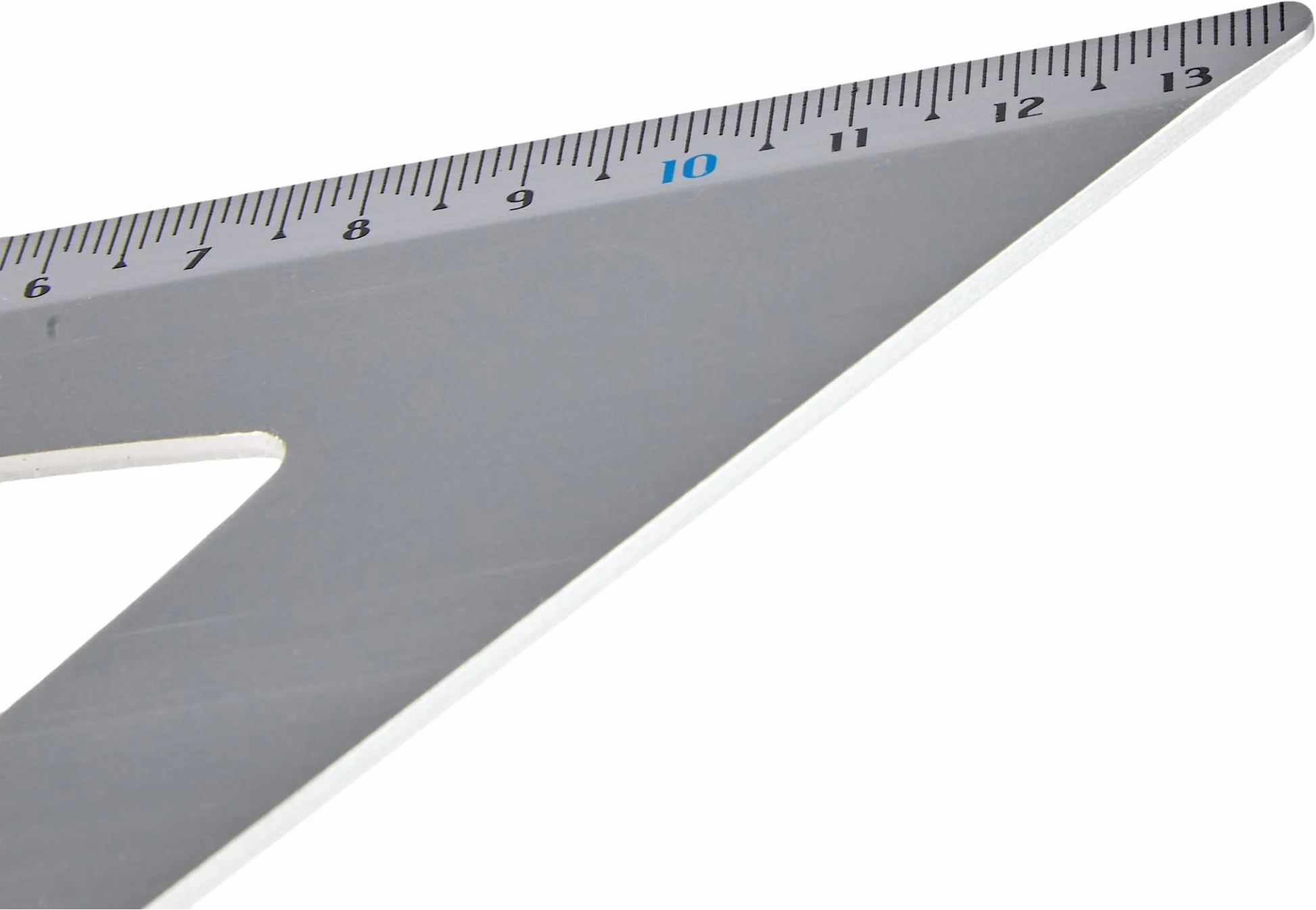 Maped Triangolo da disegno 45 gradi alluminio 210 mm x 13 cm