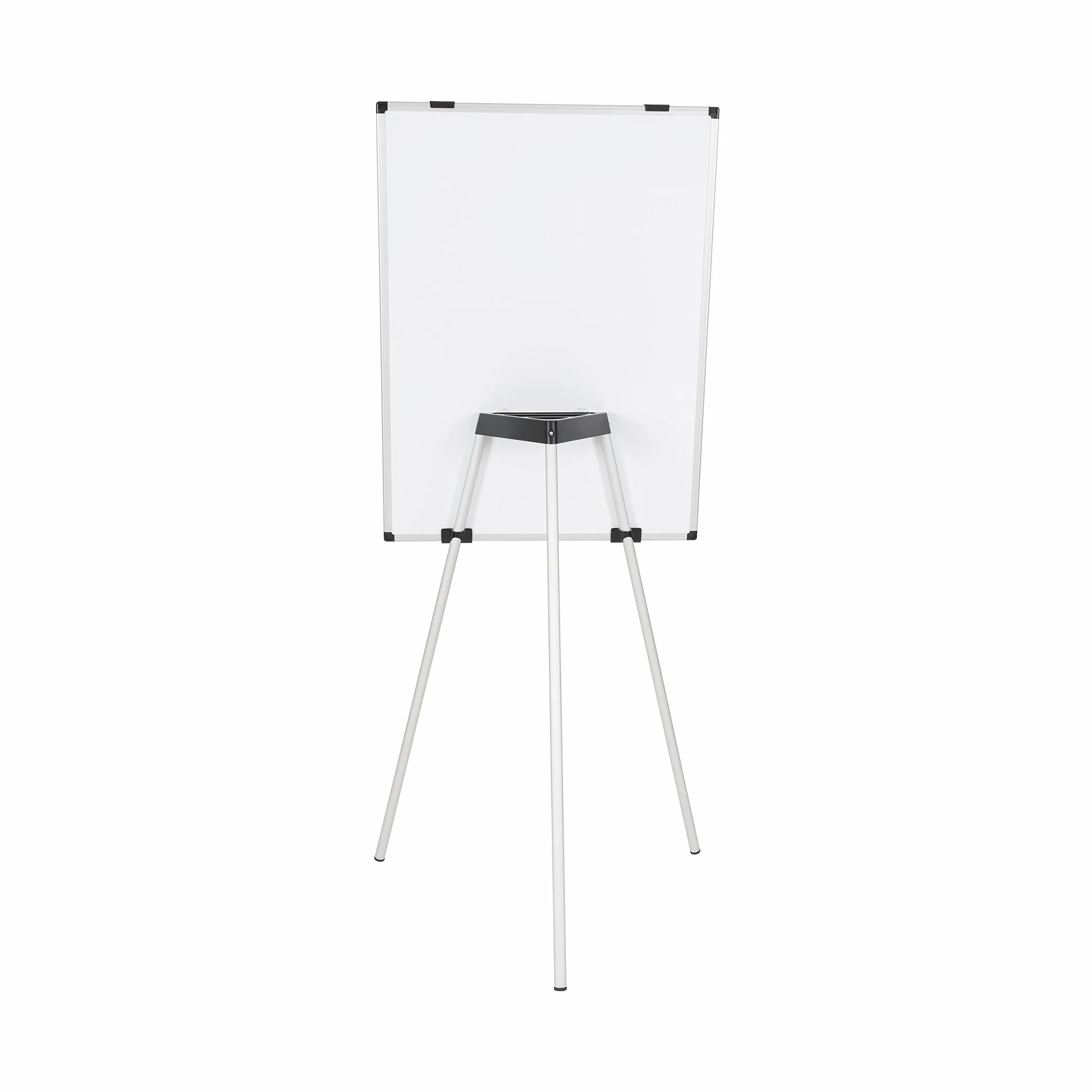 Bi-Office Earth Kyoto Lavagna Portablocco Treppiede, Superficie Non-Magnetico, 70 x 100 cm (formato Euro), Superficie Cancellabile A Secco, Cornice In Alluminio