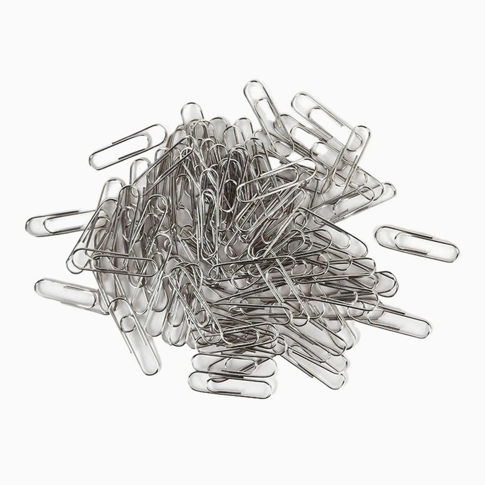 Fermagli di Carta Stationary Accessories Notebook Memo Pad Filing Paper Clips Bookmark Binder Paperclips Student Office Binding Supplies(50PCS)