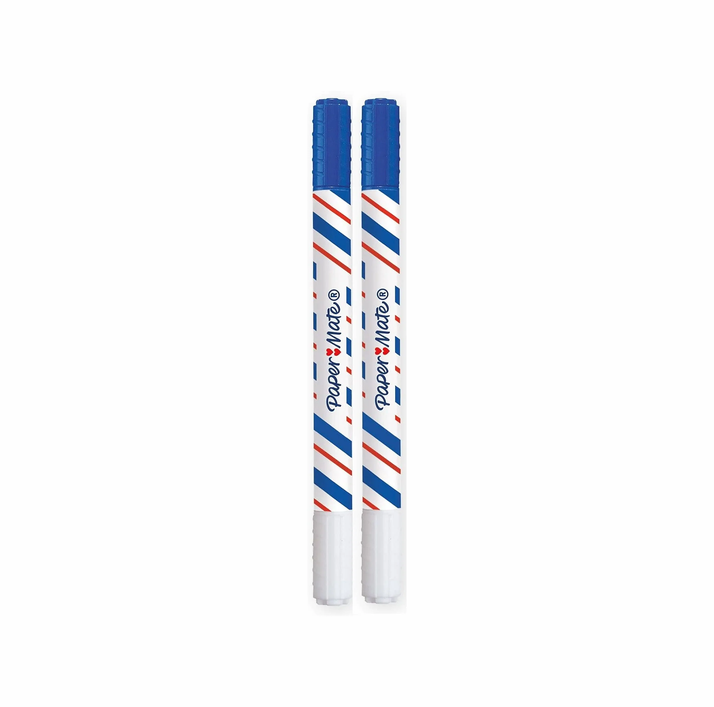 Paper Mate cartucce per penna stilografica blu cancellabile, Confezione da 2