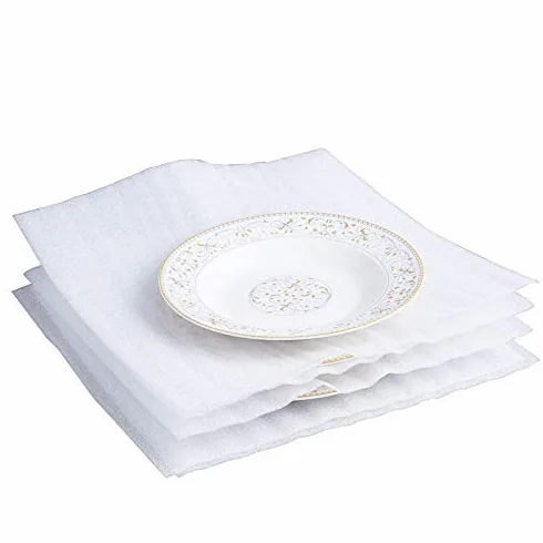 Fogli in Poliuretano Espanso Schiuma 50 Pz, 30x30x0.2 cm per Imballaggio Spedizioni Trasloco Oggetti Fragili